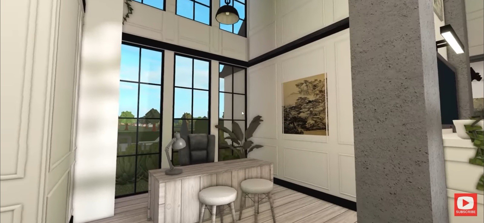 MODERN FAMILY FARMHOUSE BLOXBURG.CHECK DESCRIP.FAST BUILDER FOR CHEAP PRICE