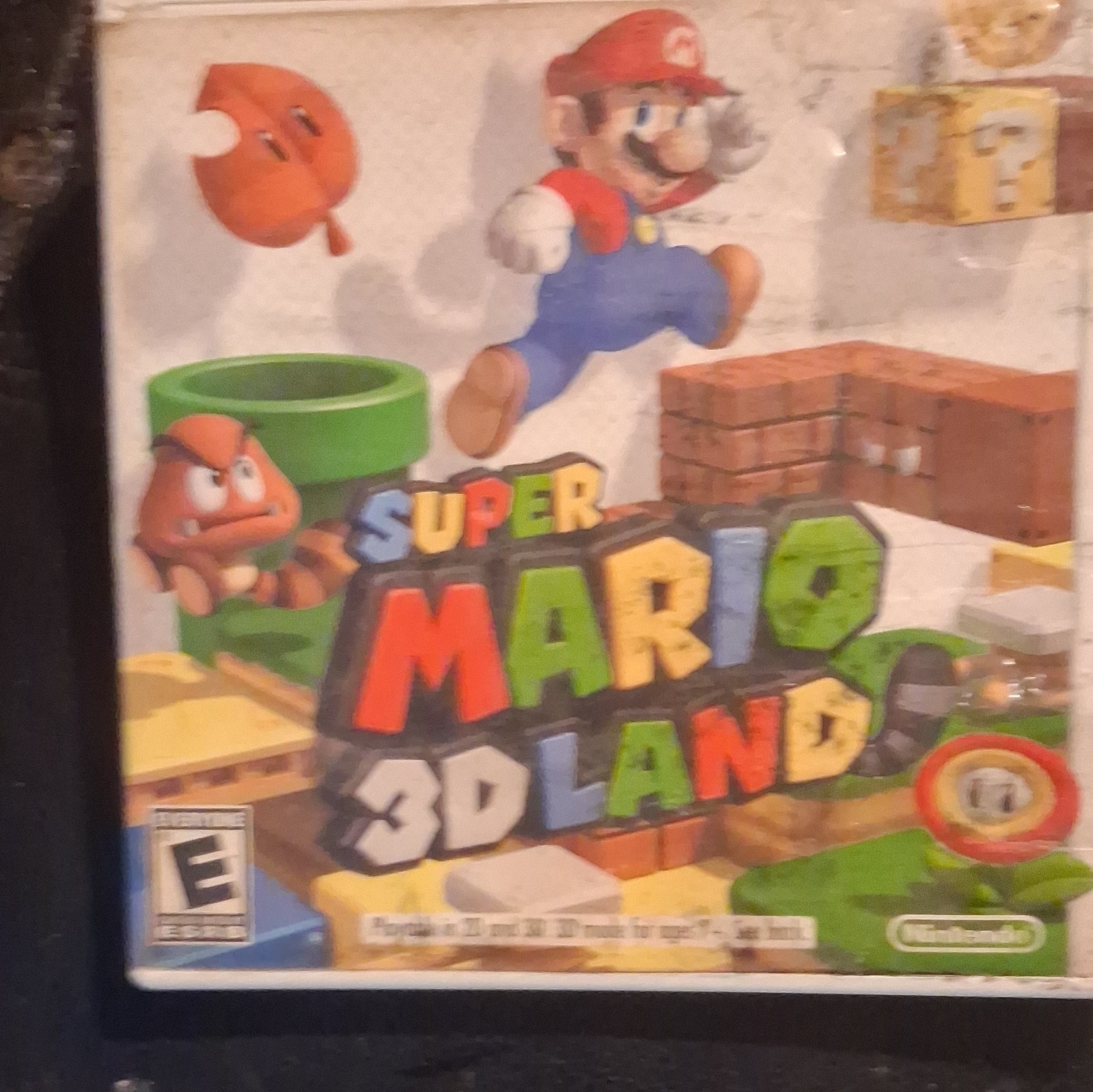 Nintendo Super Mario 3D Land Nintendo 3DS NTSC-U/C E 2011 Manual Included