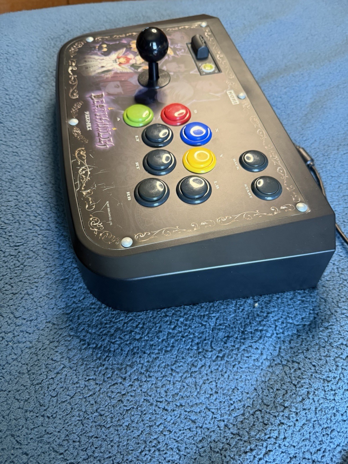 Deathsmiles CAVE SHMUP HORI Arcade Stick Xbox 360 CIB VERY RARE!!!