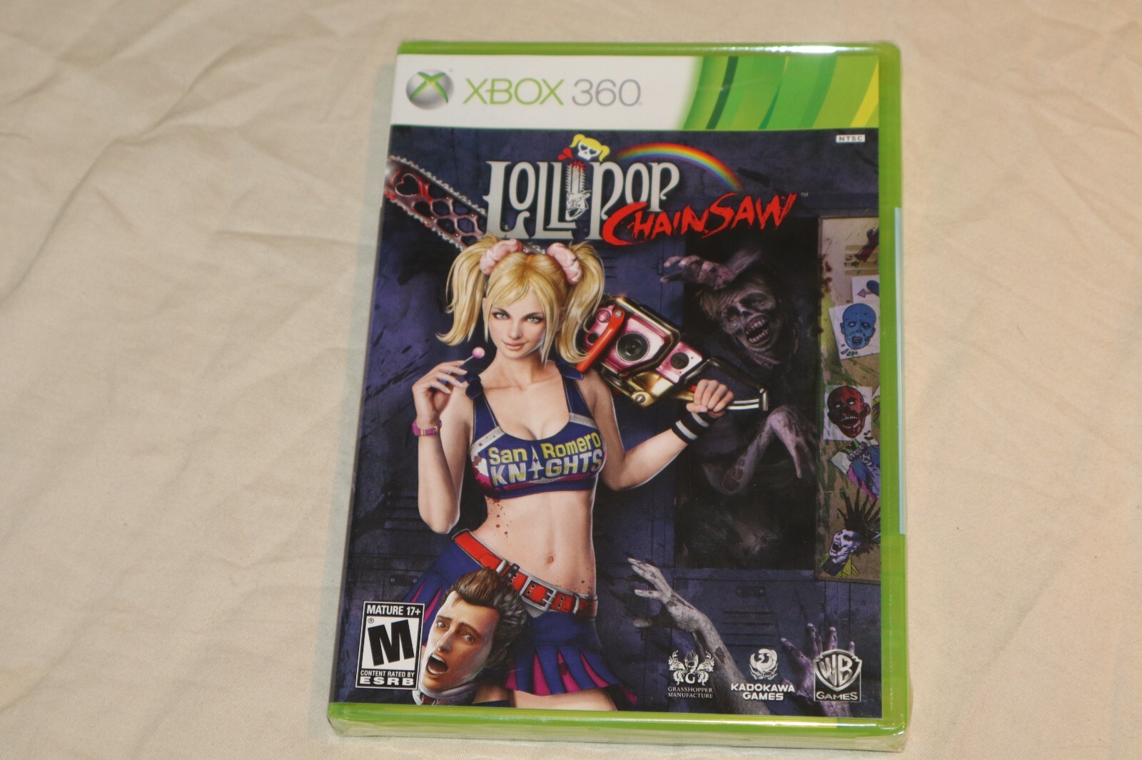 Lollipop Chainsaw (Microsoft Xbox 360, 2012) NEW SEALED