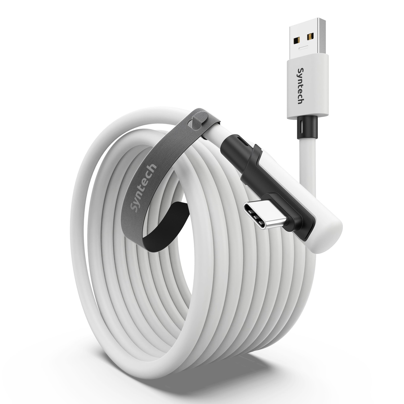 Syntech Link Cable 16FT for PCVR Compatible with Oculus/Quest 16ft, White