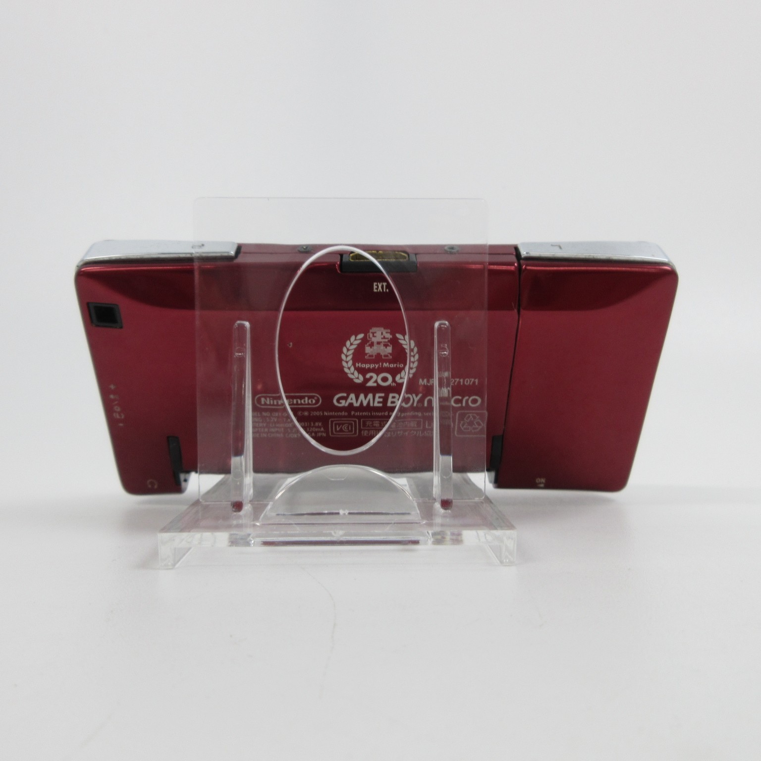 【Very Good】Nintendo Game Boy Micro Console Famicom Ver. #RET08/0615/03