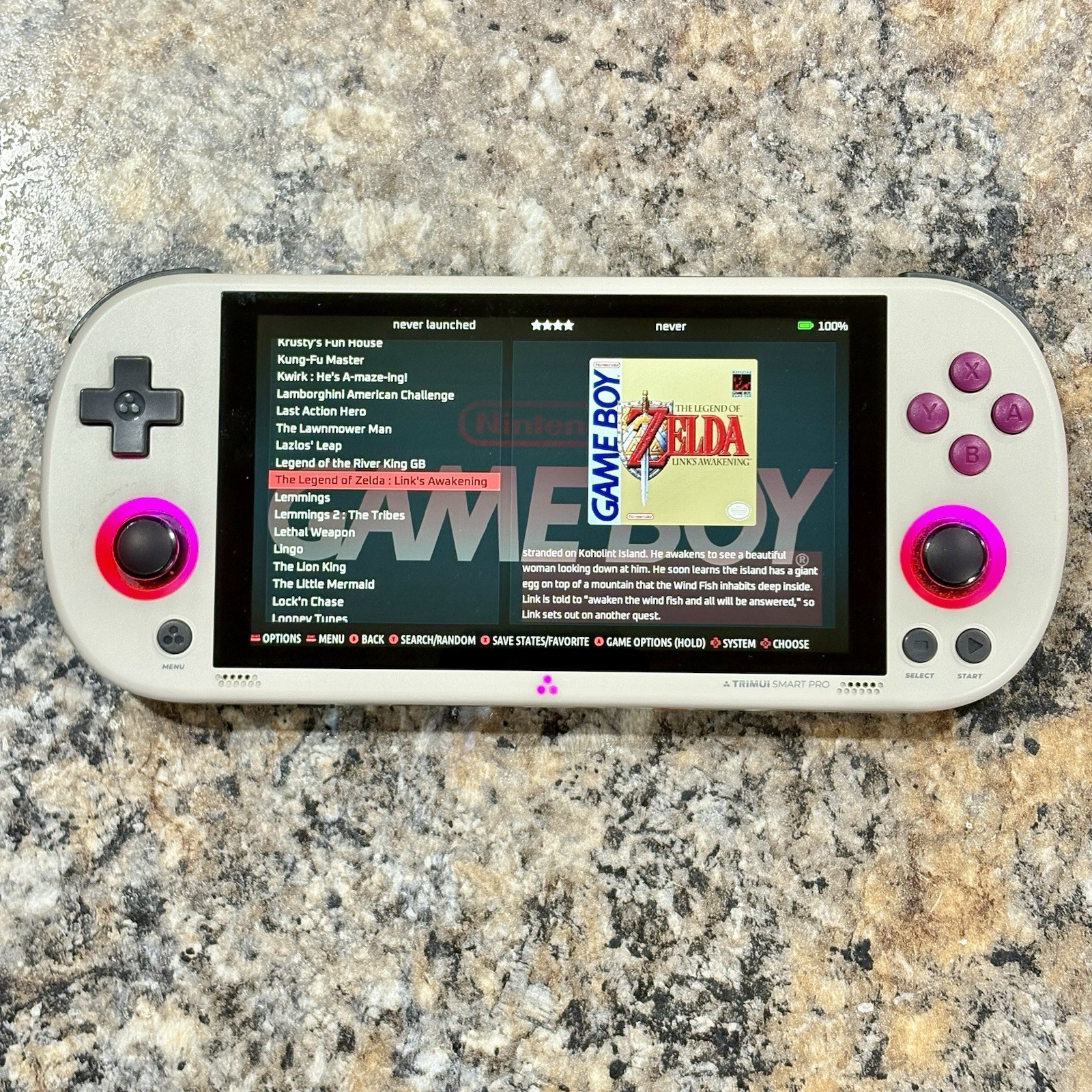 Trimui Smart Pro, Retro Gaming Handheld, New 64GB Card, Loaded Ready To Play