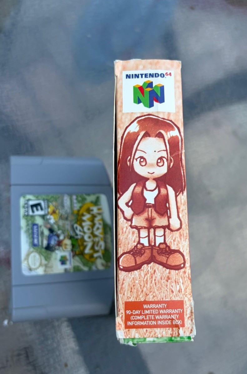 Harvest Moon (Nintendo 64 N64) Complete in Box CIB Authentic