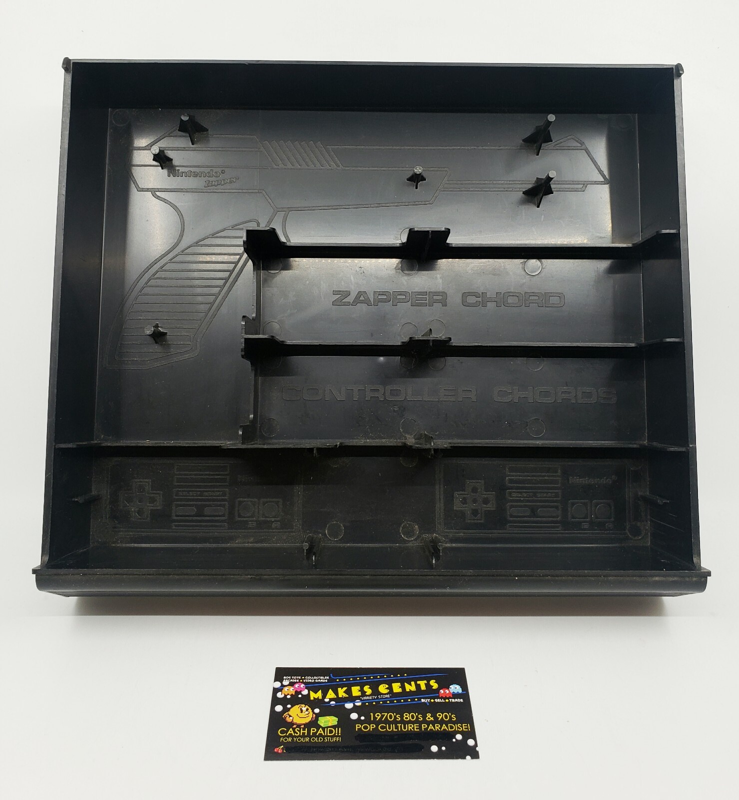 1980’s Vintage Nintendo NES 2-Drawer Original Tray Part Zapper Storage Drawer