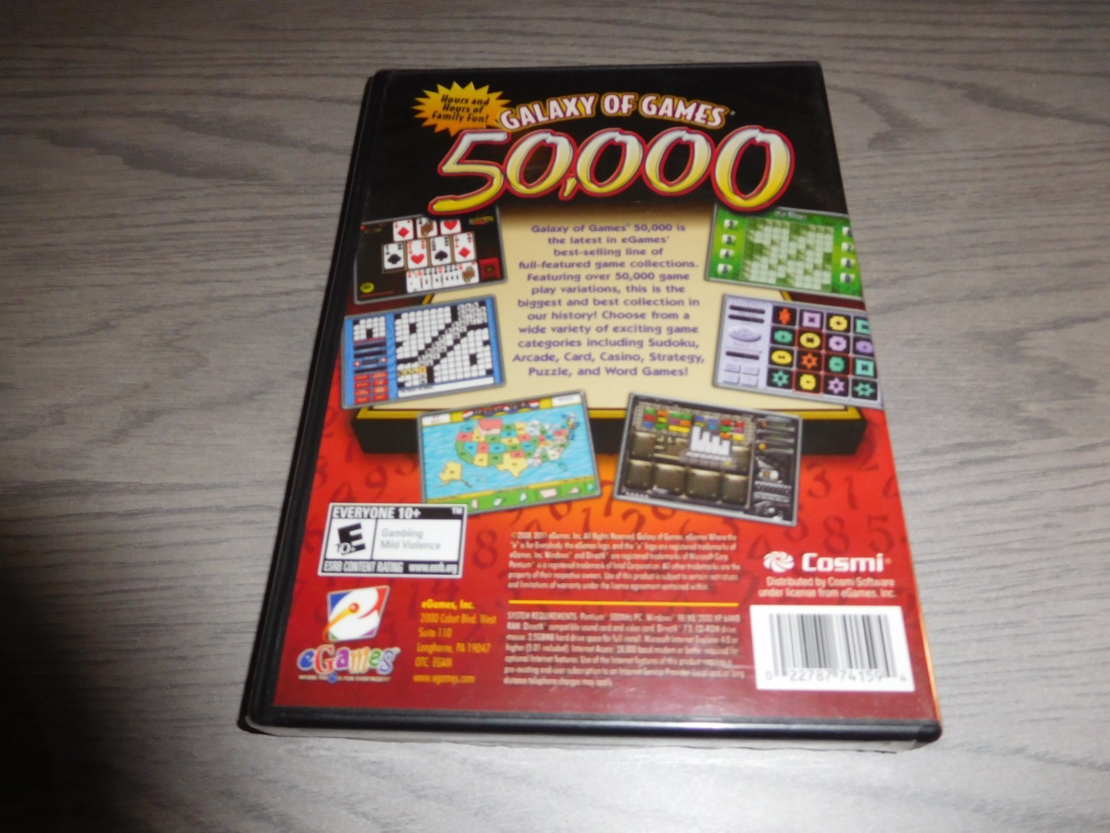 Galaxy of Games Over 50,000 Games PC Game