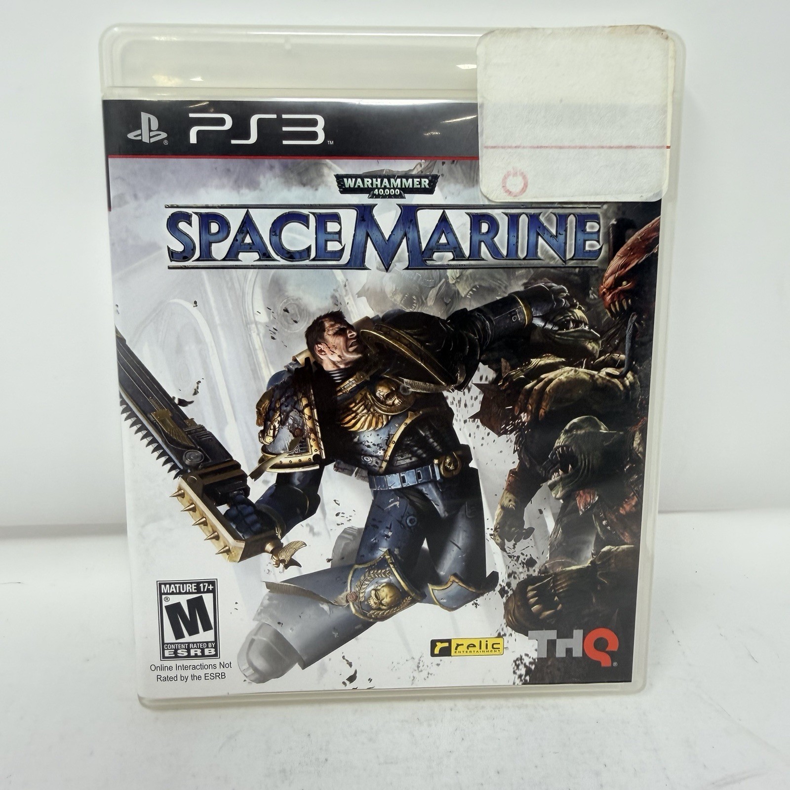 Wahammer 40K: Space Marine – Sony PlayStation 3 No Manual