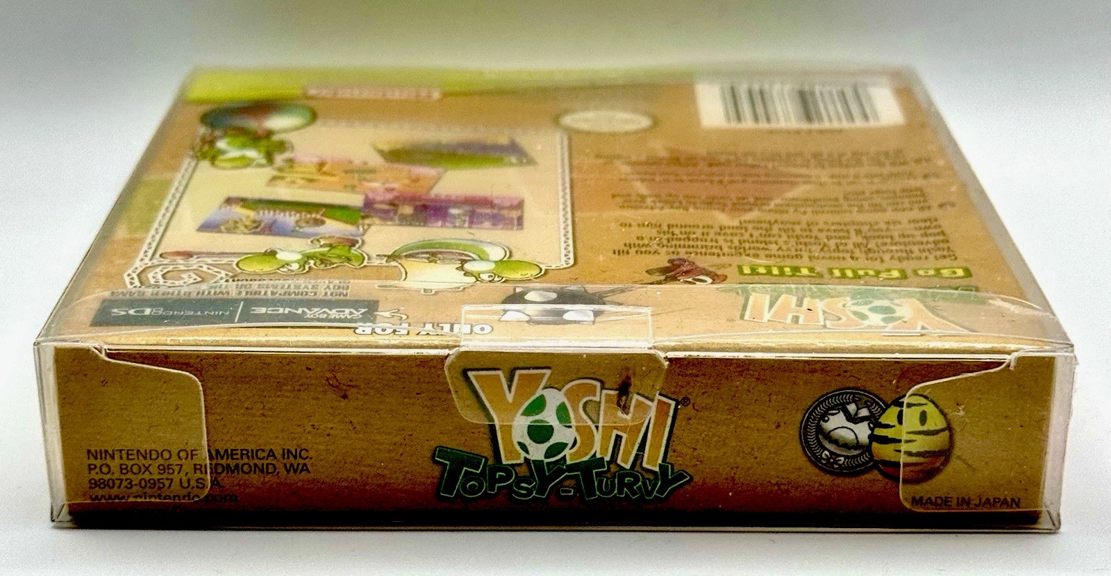 Yoshi Topsy Turvy Game Boy Advance, GBA Brand New Factory sealed