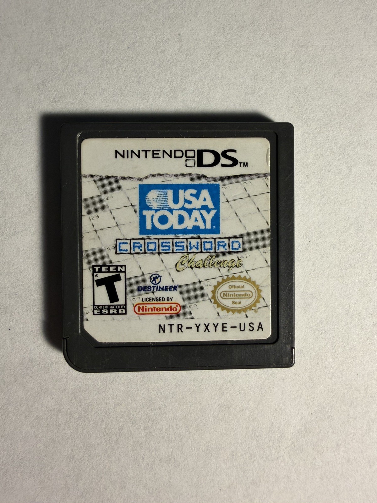 USA Today Crossword Challenge Nintendo DS Game Only