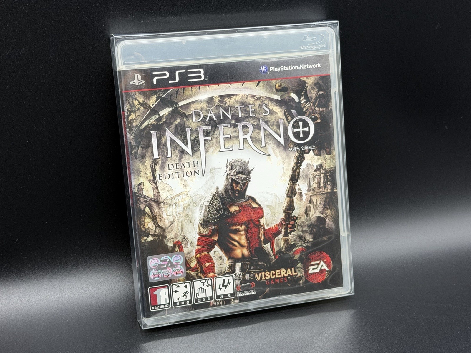RARE Dante’s Inferno Death Edition PS3 Korean Version Complete Korea Super Rare