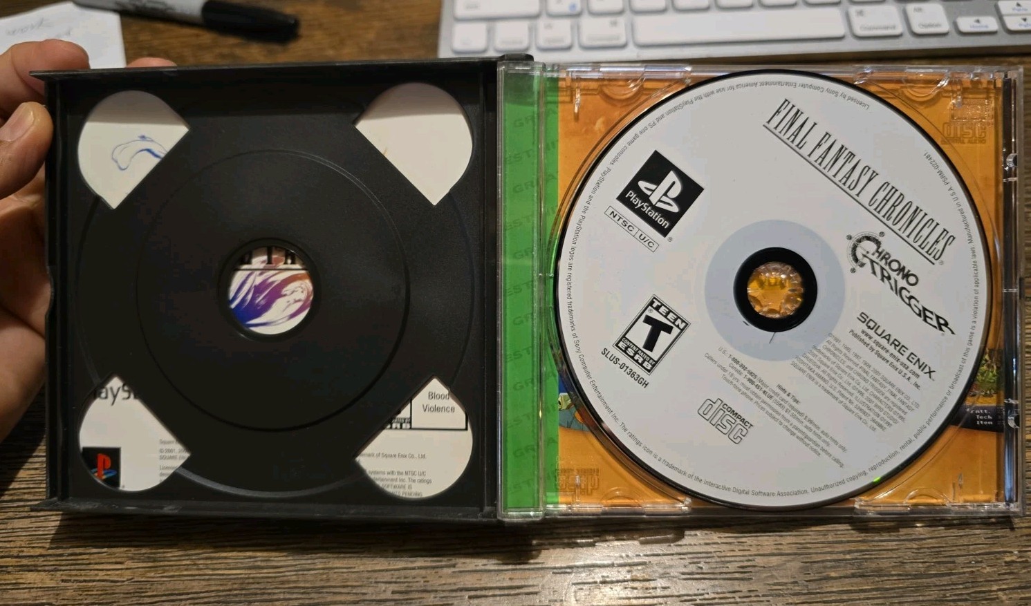 Final Fantasy Chronicles Final Fantasy IV & Chrono Trigger FFIV DISC NOT WORKING