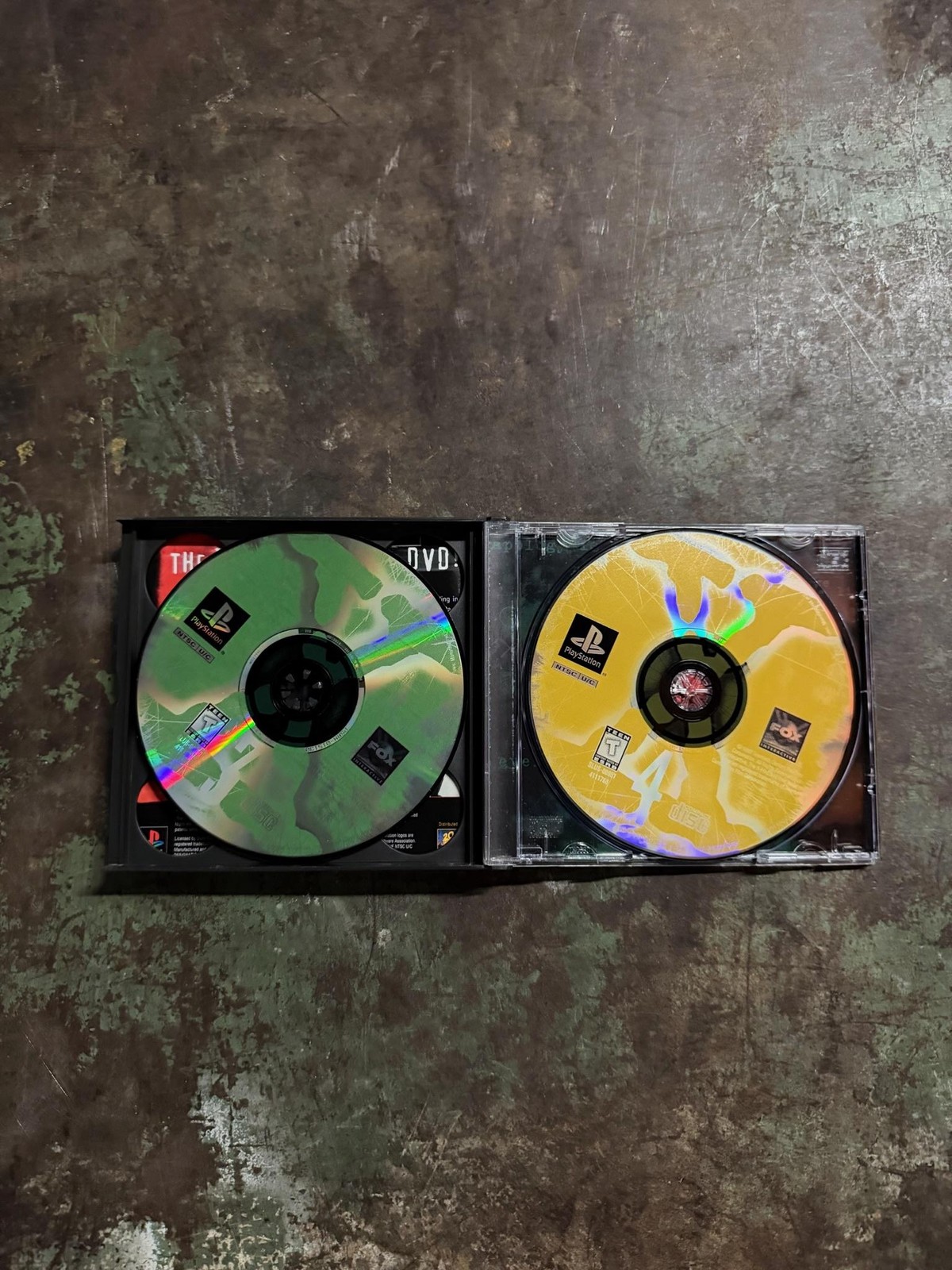 The X-Files PlayStation PS1 Game Fox Interactive 1998 T-Teen NTSC-U/C Case