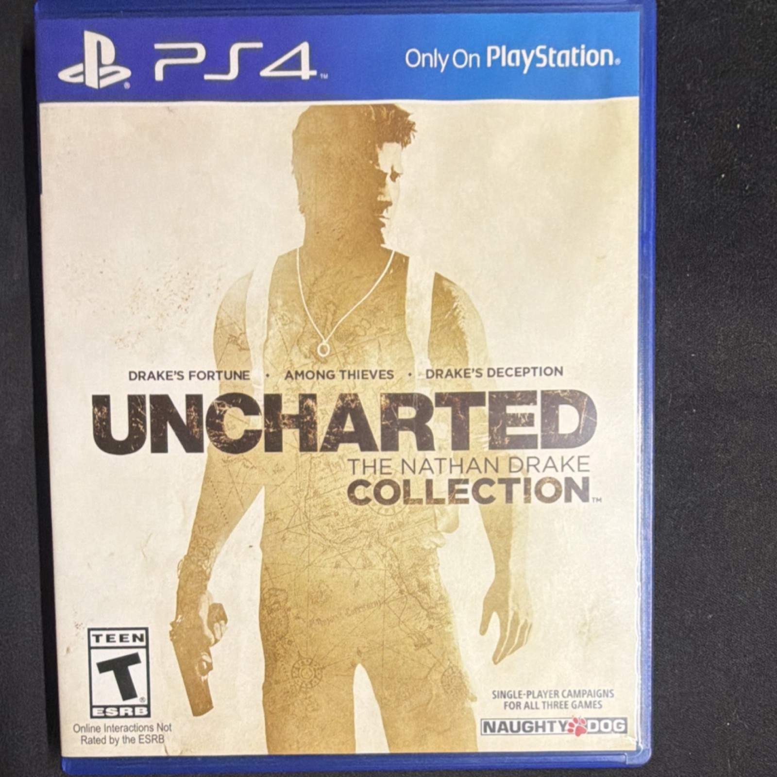 Naughty Dog Uncharted: The Nathan Drake Collection PS4 w/ Case & Disc