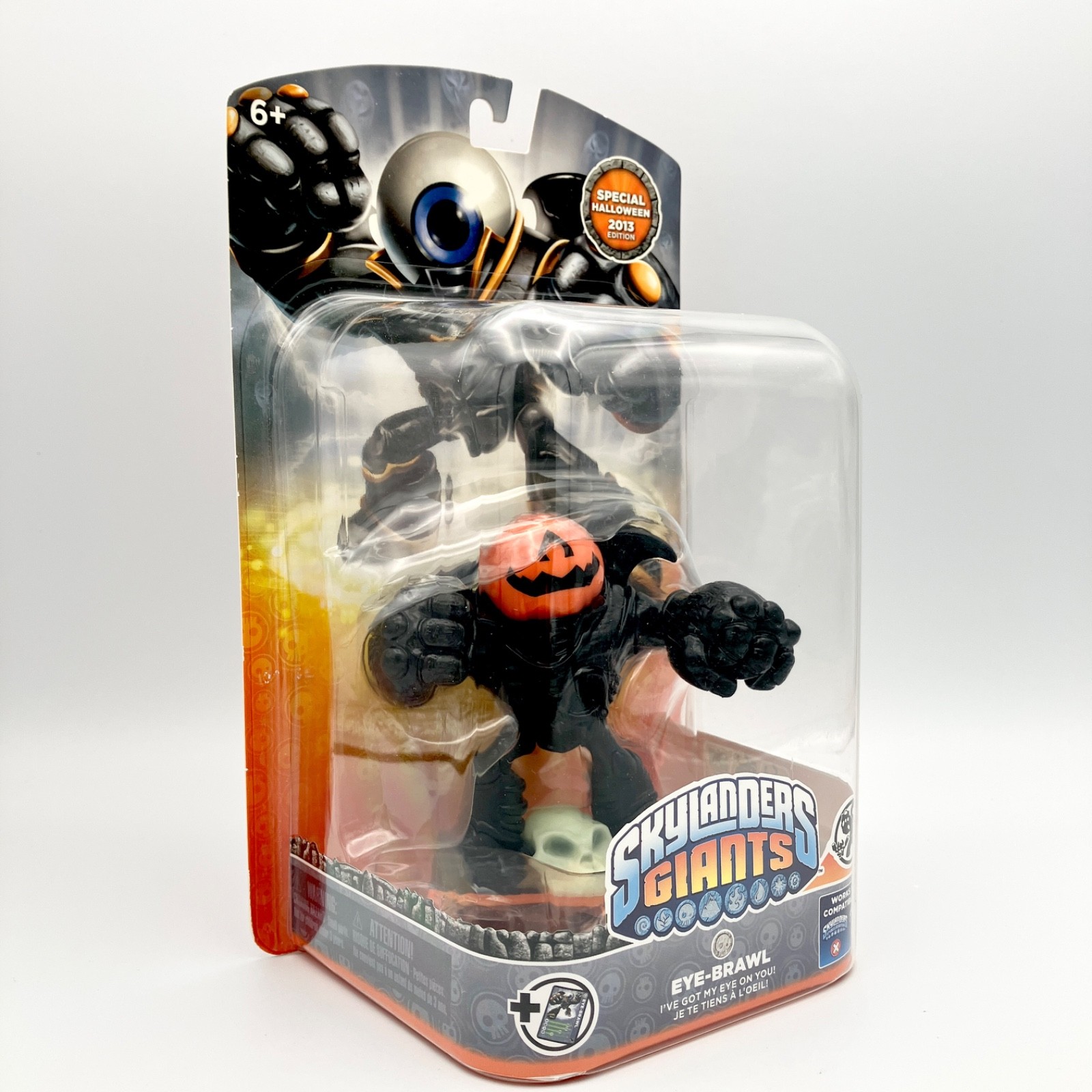 Skylanders Giants Pumpkin Eye Brawl Halloween 2013 Figure Activision NEW SEALED
