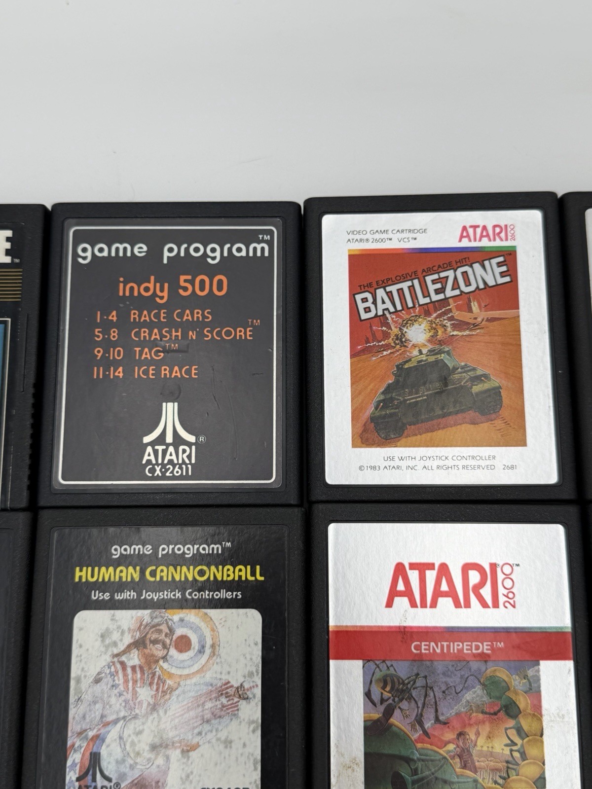Huge Lot Vintage Atari 2600 Games | 24 Games | Controller | Paddles – See Pics!!