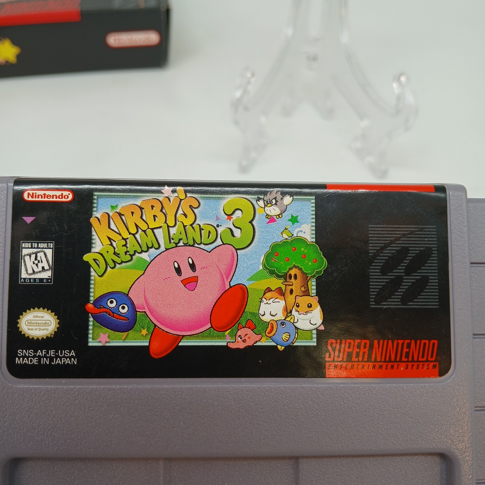 Kirby’s Dream Land 3 Complete In Box Very Good Condition Super Nintendo 1997 CIB