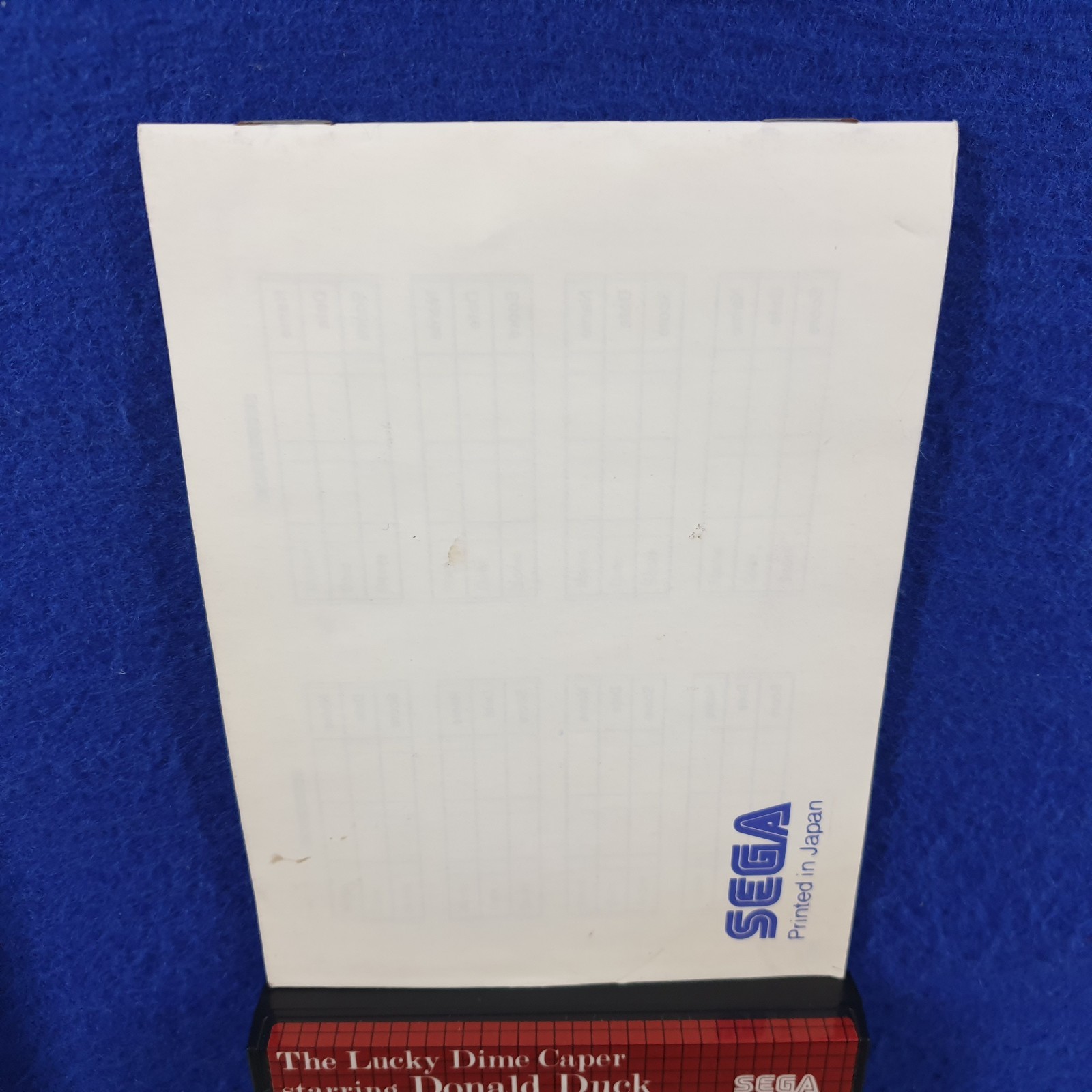 Master System LUCKY DIME CAPER Starring Donald Duck PAL REGION FREE Works in US