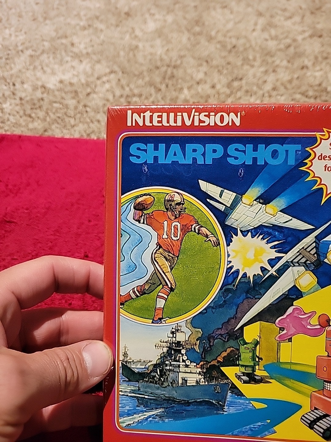NOS Factory Sealed SHARP SHOT Intellivision Video Game Mint A+ RARE