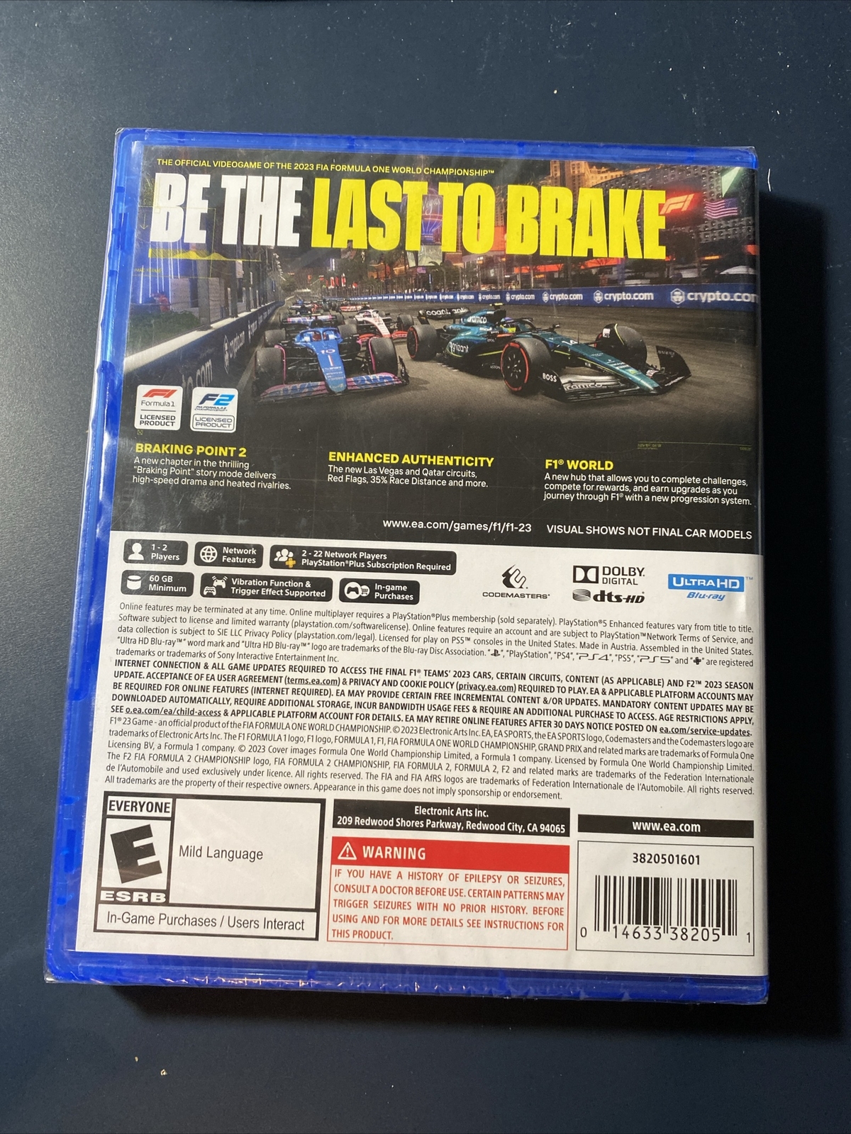 NEW EA SPORTS F1 23 PLAYSTATION 5 PS5 SEALED USA SELLER FREE SHIPPING!