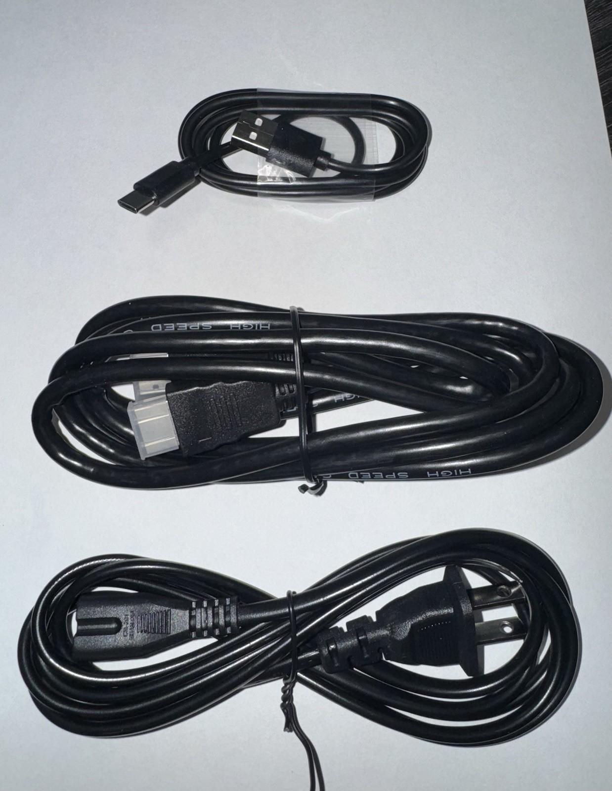 XBOX Series X/S Connection Bundle – Power Cord, HDMI Cable, USB C (charger)