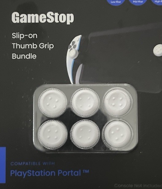 GameStop Slip On Thumb Grips Bundle 422588. For PlayStation Portal. Easy To Use