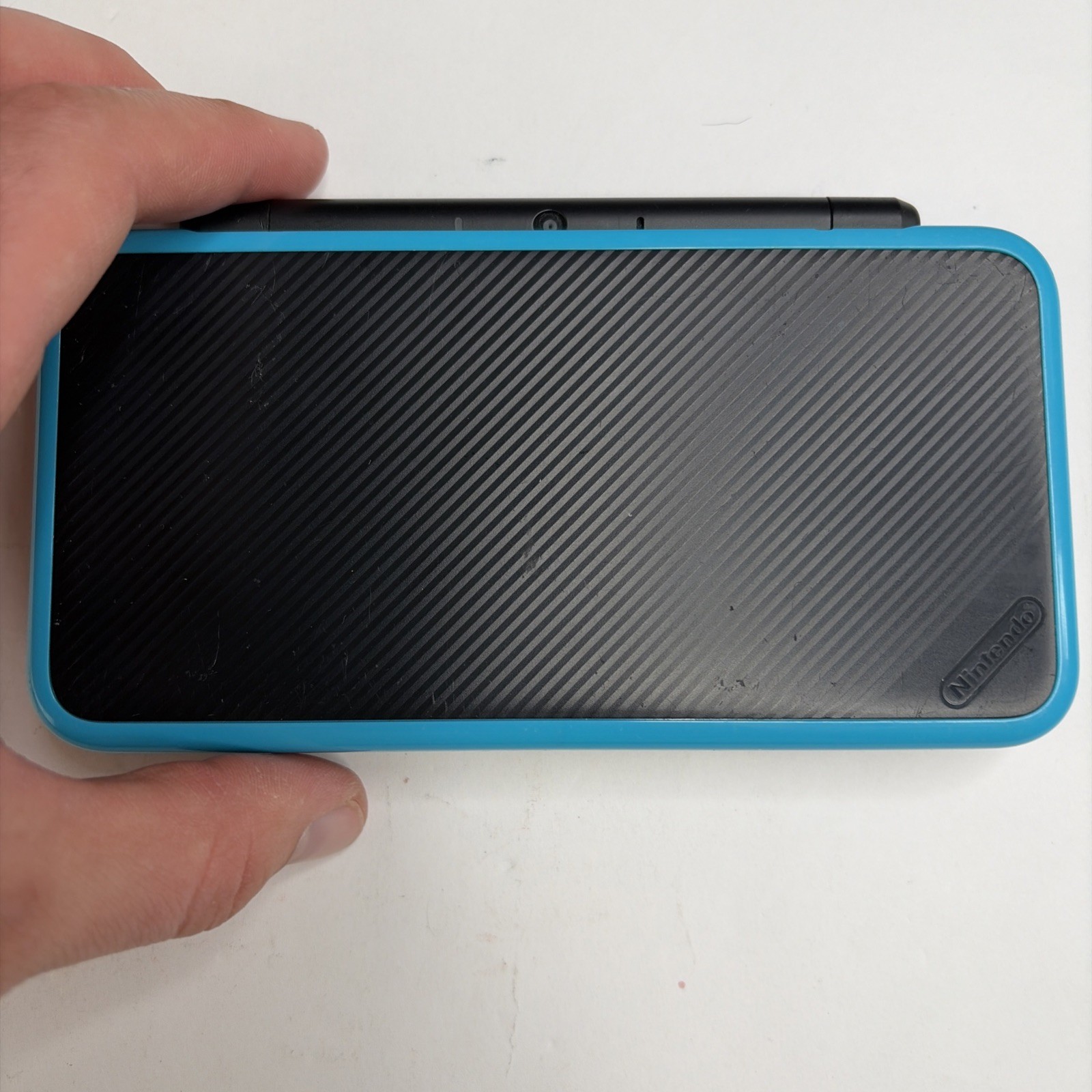 Nintendo 2DS XL Console – Black/Turquoise W Charger Stylus US Model Repair!