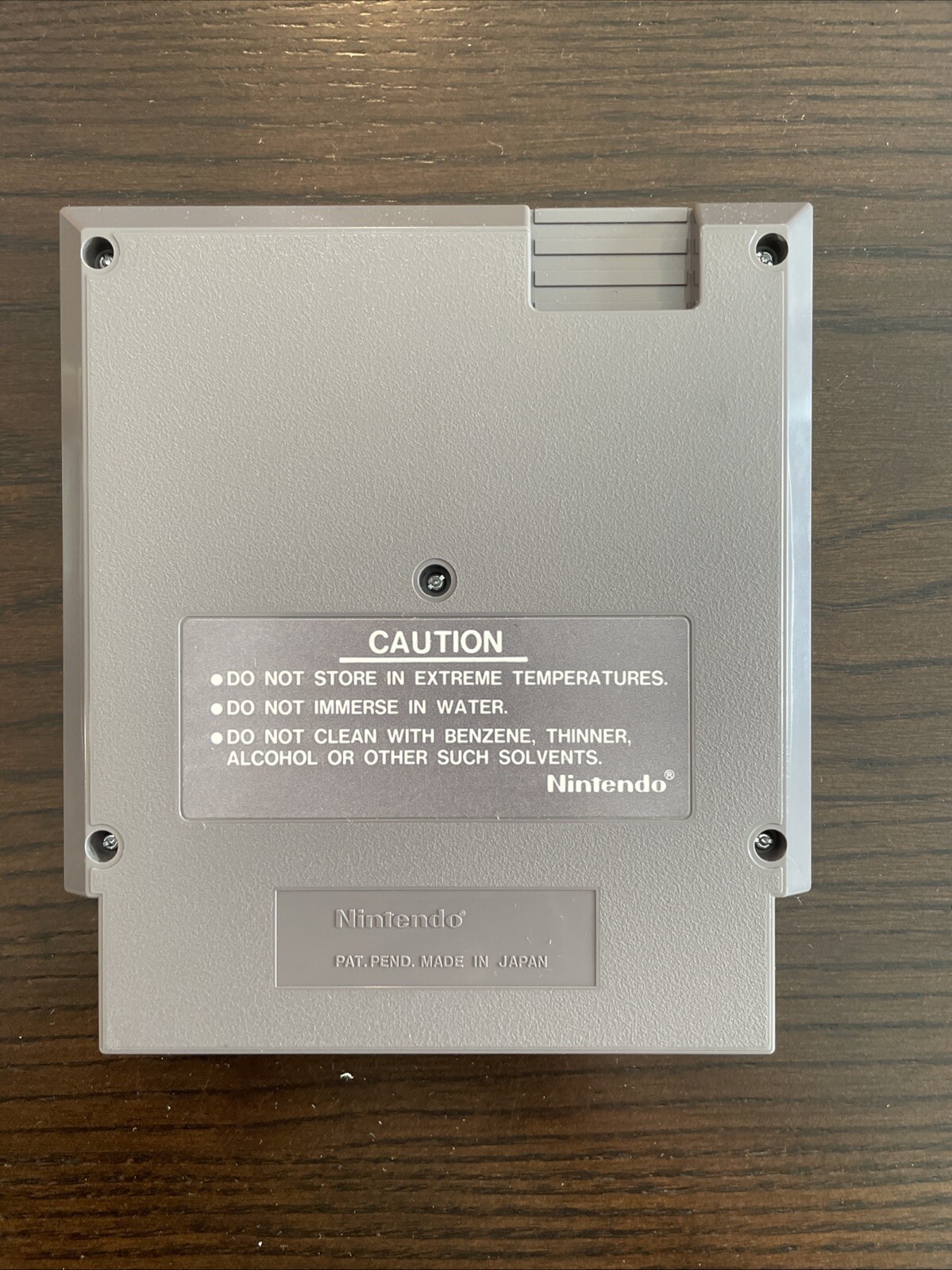 Gumshoe Nintendo NES Complete EX VGC Manual Insert 5 Screw Hang Tab