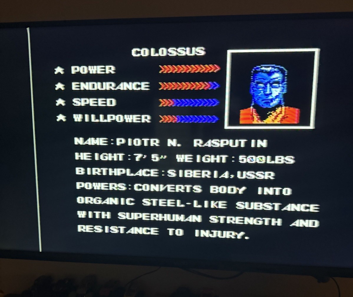 The Uncanny X-Men Nintendo NES Game Cartridge Tested Working Cleaned Authentic