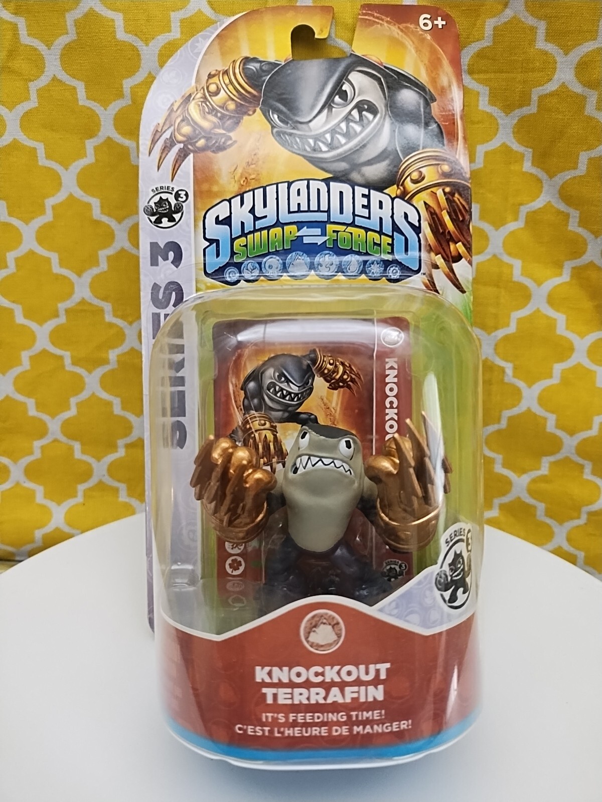 Skylanders Knockout Terrafin Swap Force Series 3 Interchangeable Parts