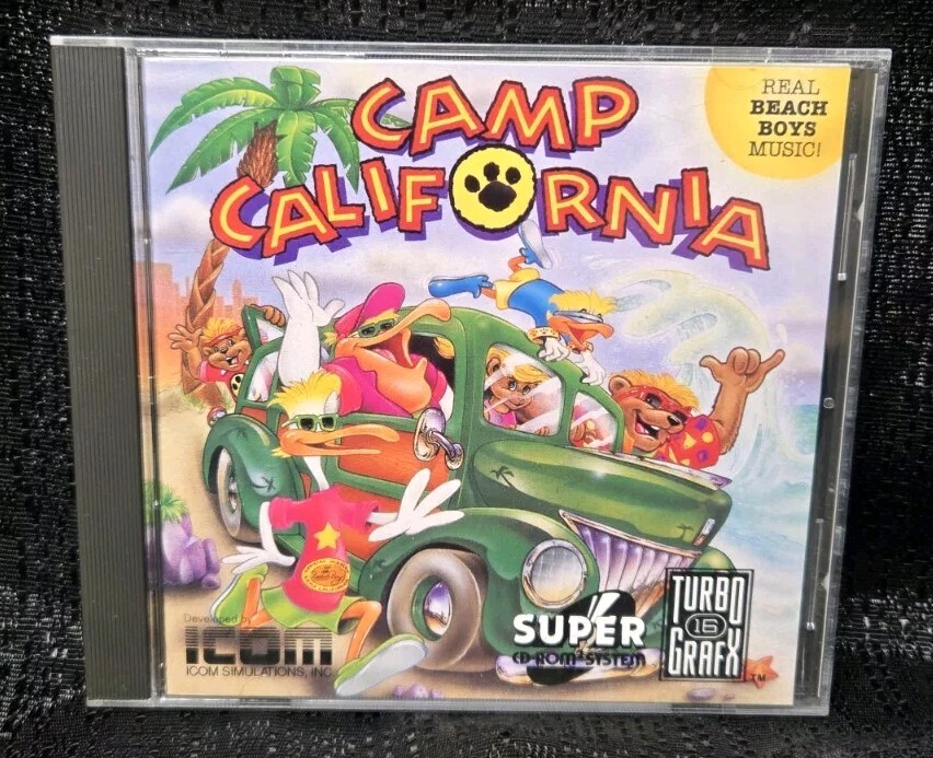 Camp California 1993 TurboGrafx-CD Turboduo