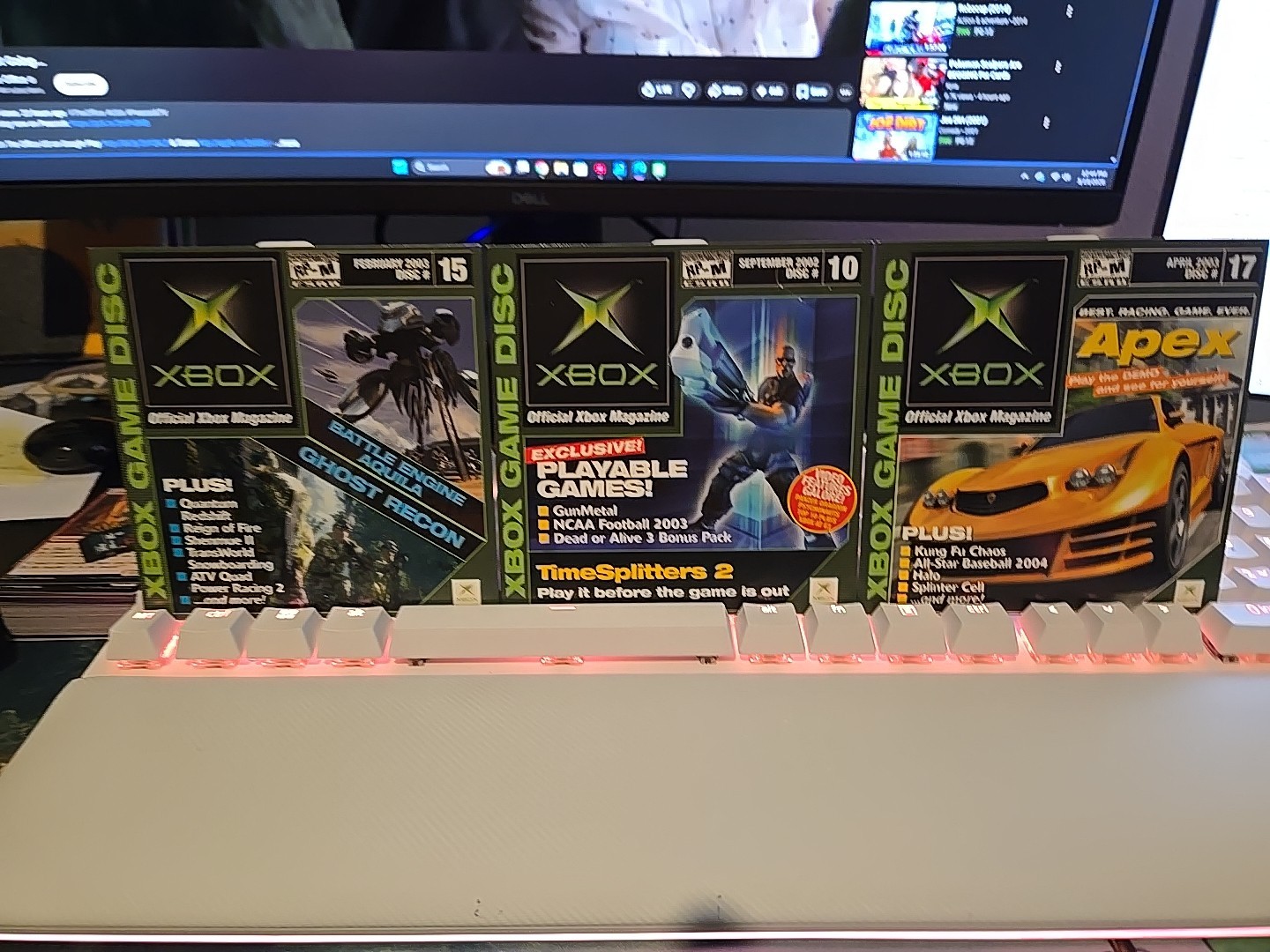 🔥 Official Xbox Magazine Demo Disc LOT OF 6 (OG Xbox, 2003) CIB. Mint.