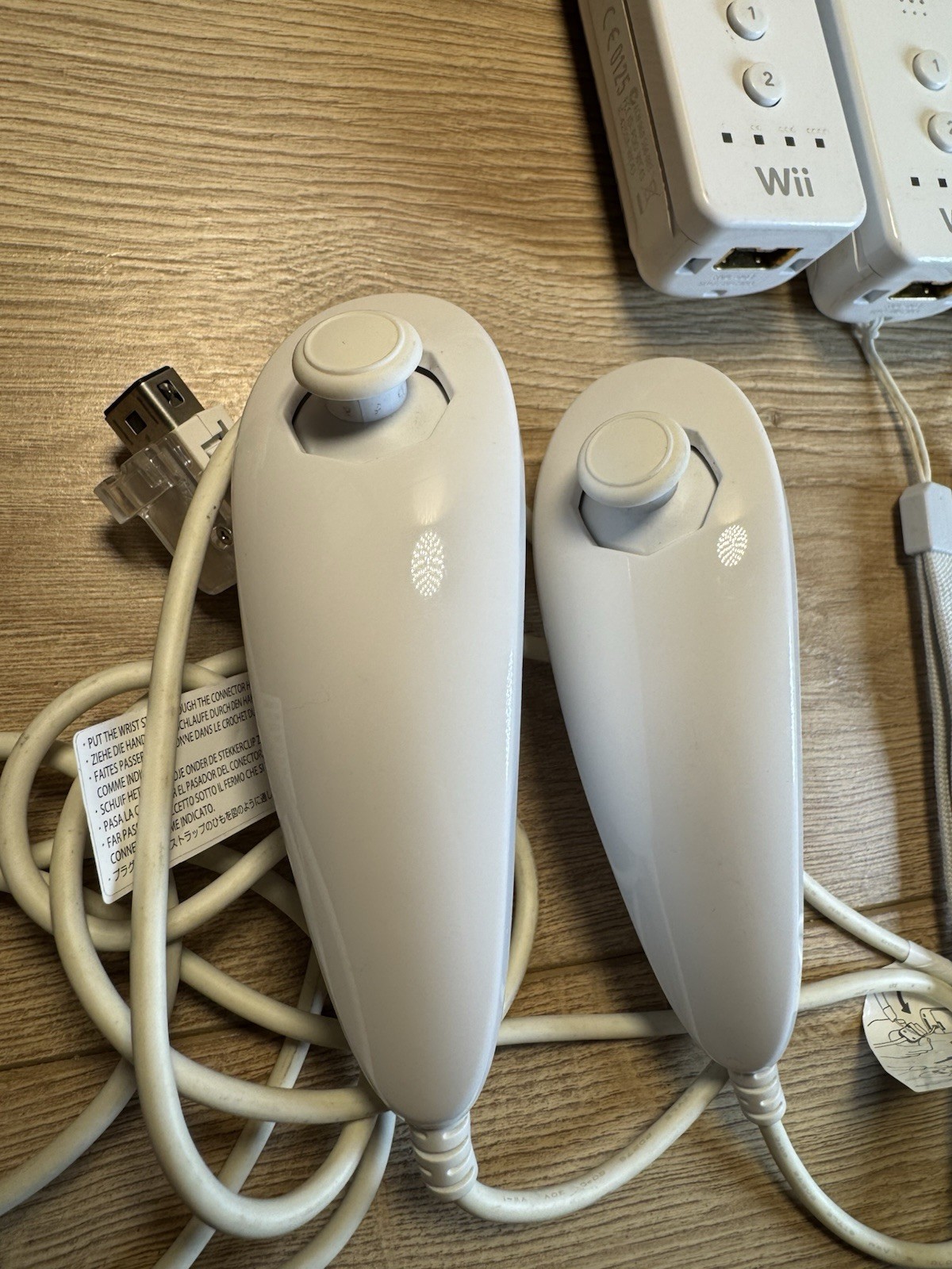 OEM Nintendo Wii MotionPlus Remote Controller – White RVL-003 Lot Untested