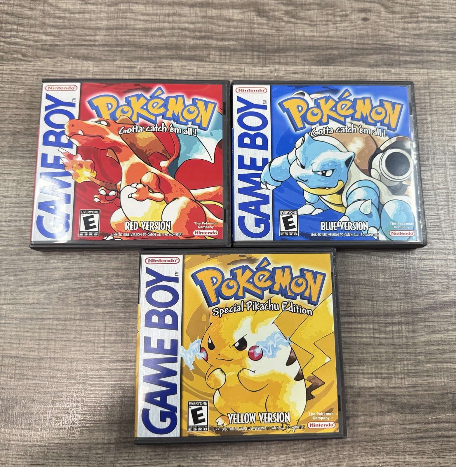 11 Pokemon Bundle Custom Game Case For Nintendo Gameboy Color GB,GBC *NO GAME*