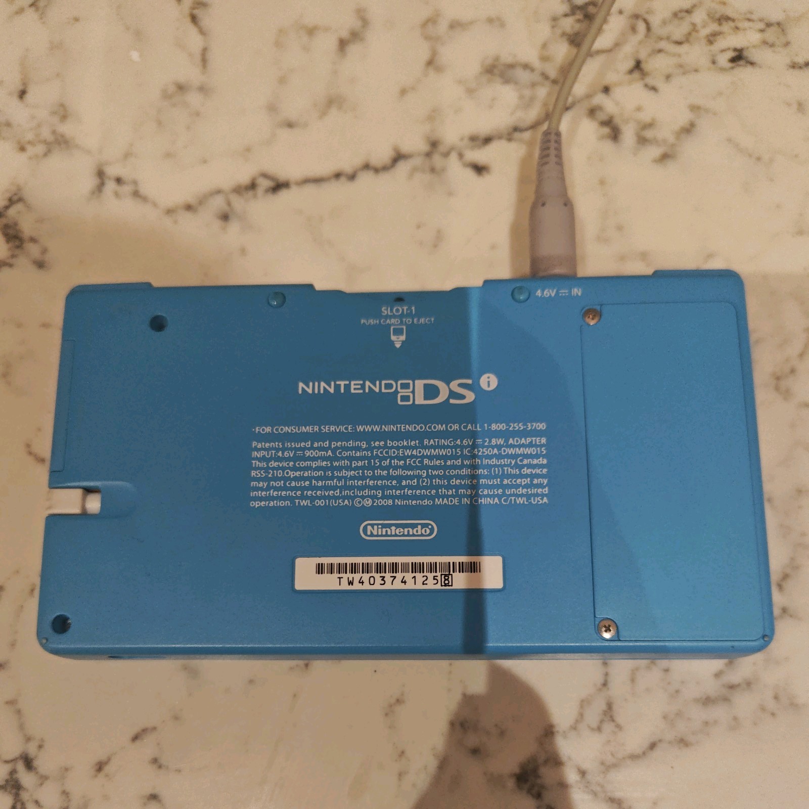 Nintendo DSi Light Blue Handheld Console Game System