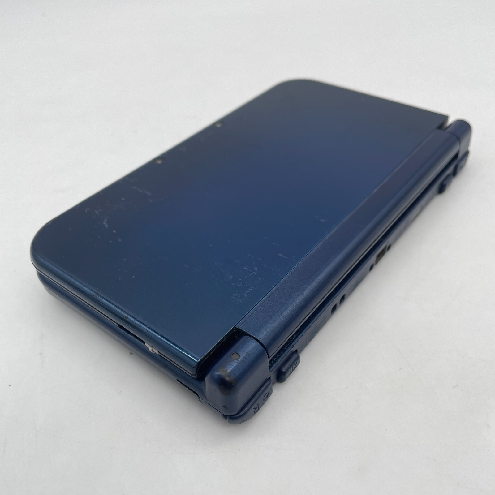New Nintendo 3DS XL LL Metallic Blue Console Stylus Tested Japanese