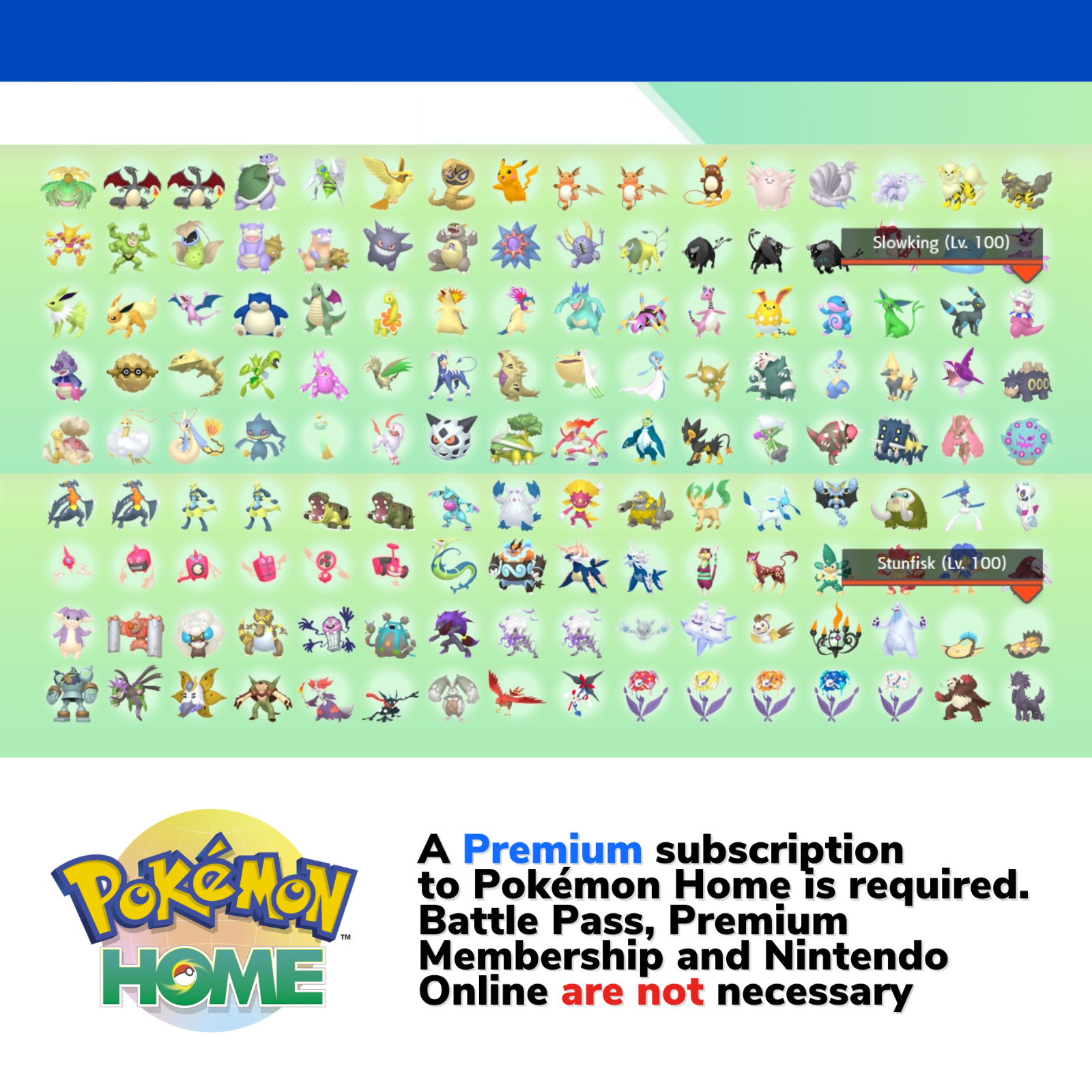 Pokémon CHAMPIONS Complete Bundle for HOME Shiny Living Dex Competitive Pokedex