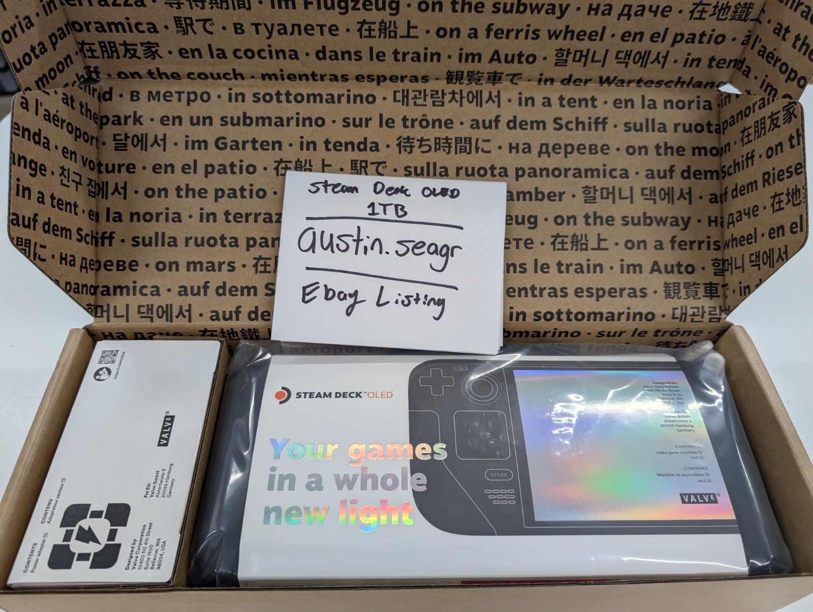 Valve Steam Deck OLED 1TB – BRAND NEW – SHIPS FAST