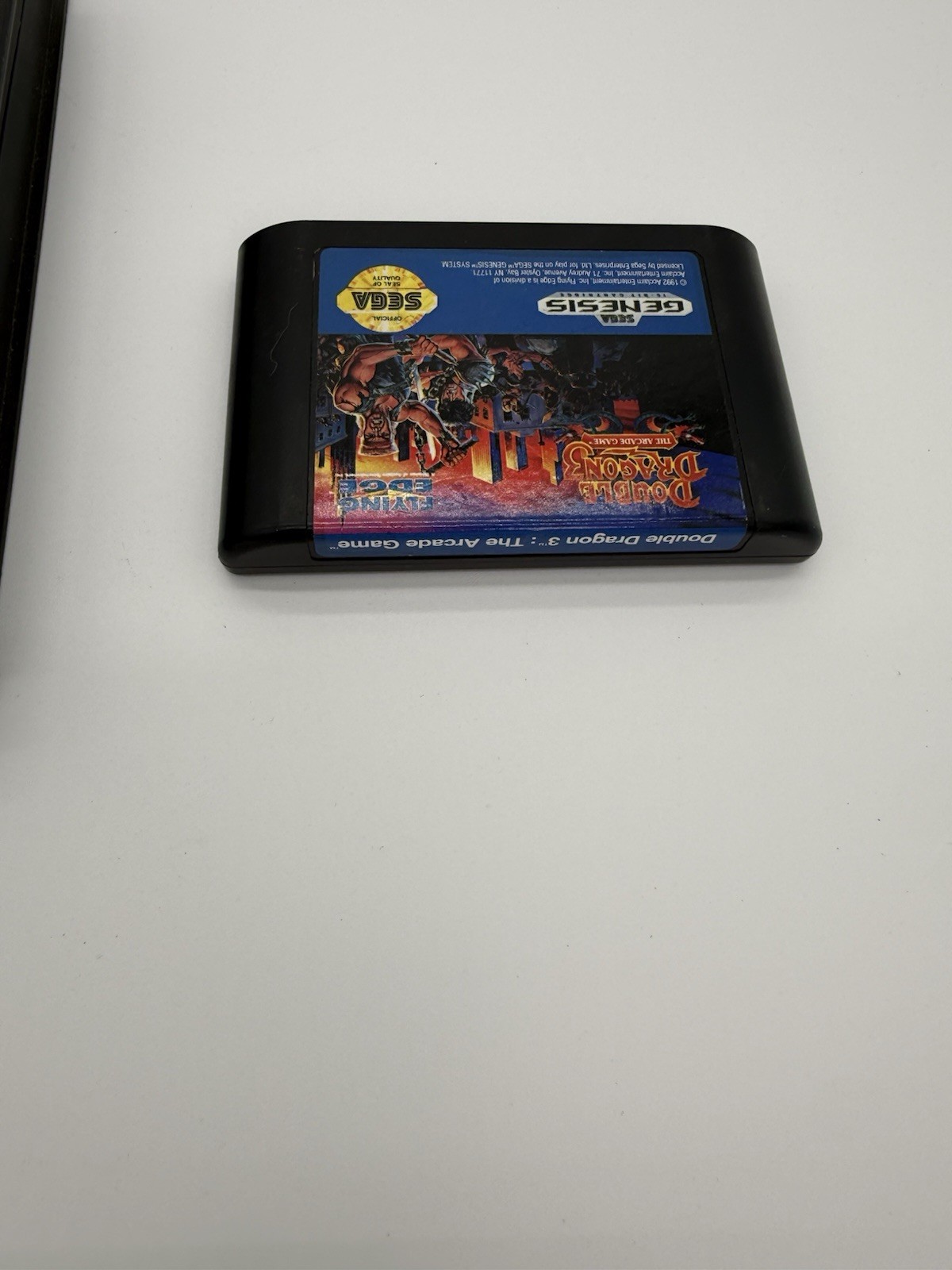 Double Dragon 3 The Arcade Game For Sega Genesis Tested Working W/ Original Case