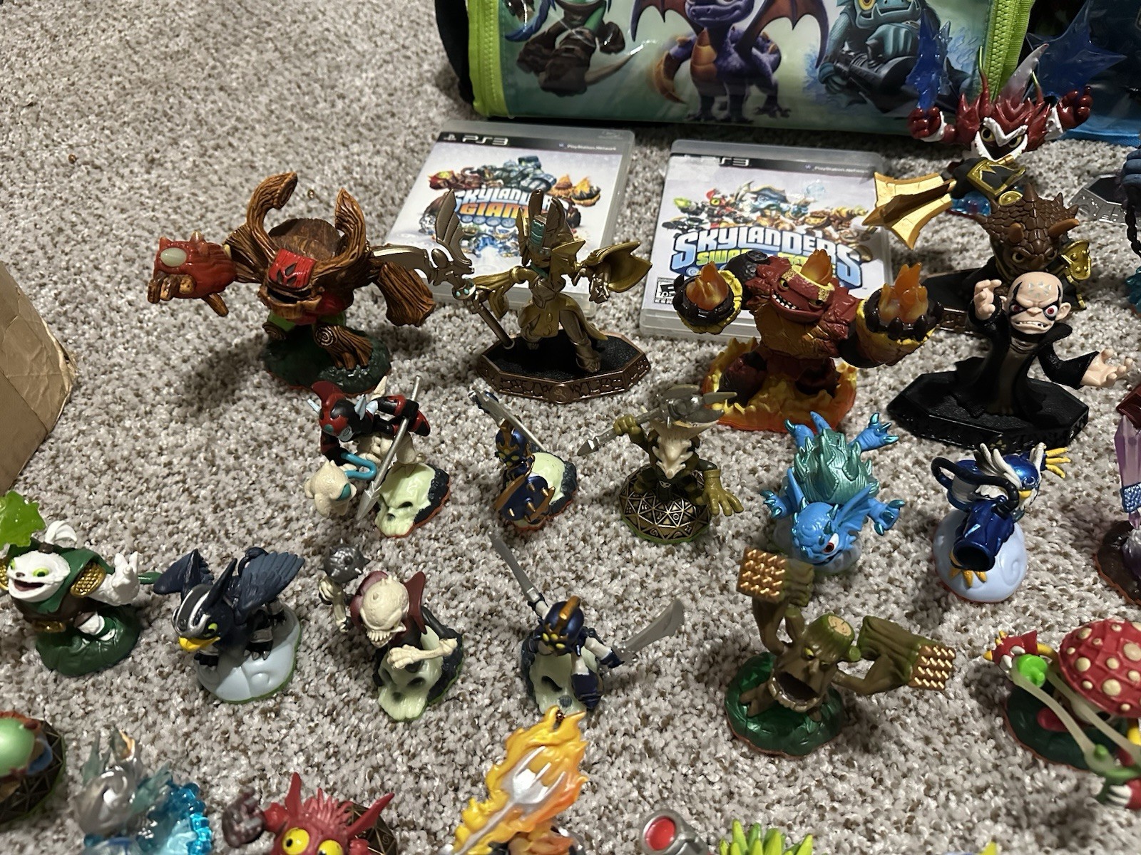Activision Skylanders Figures Bulk Lot Crystals, Figures, and More