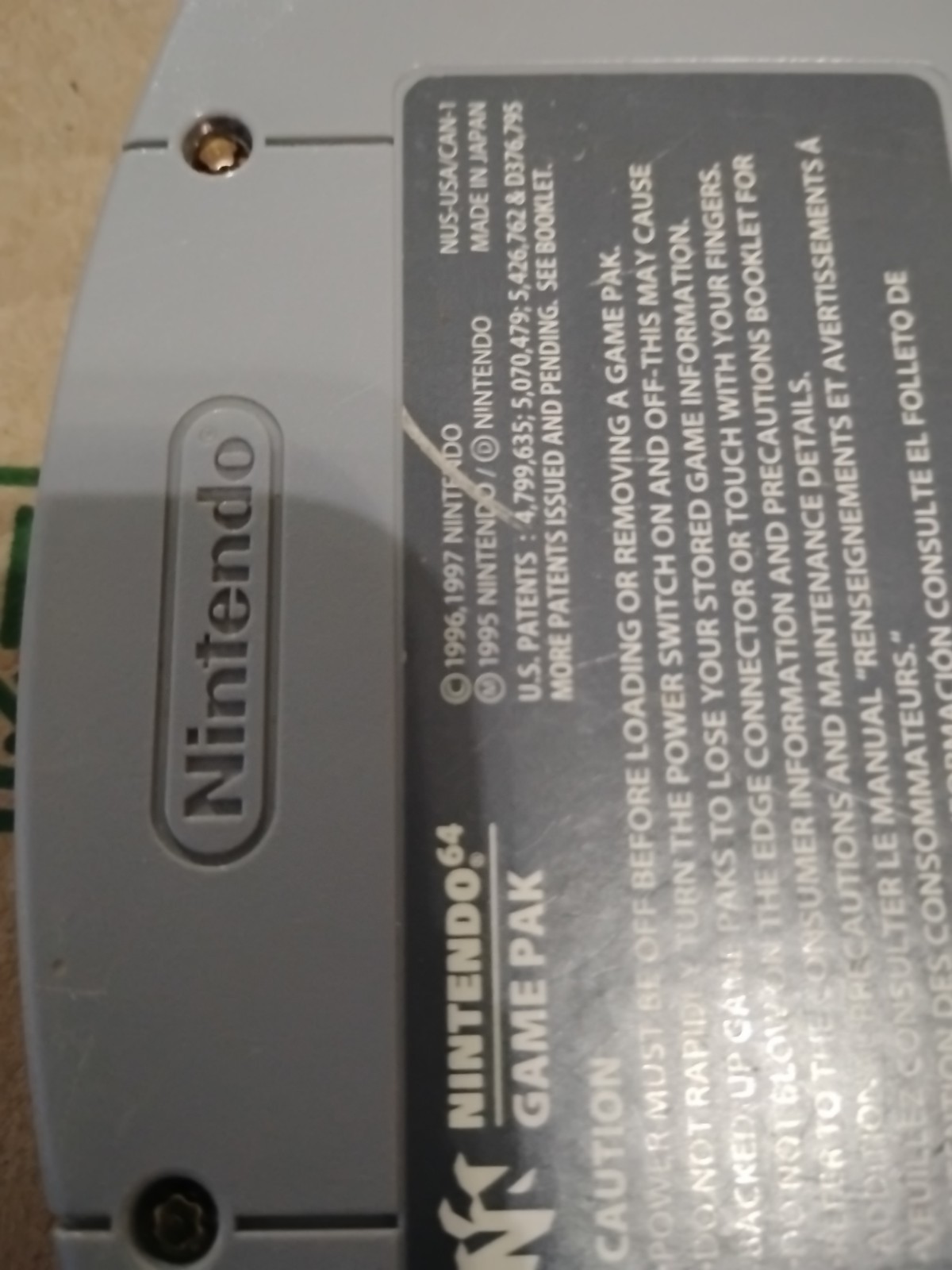 N64 Game- Super Smash Bros. Authentic