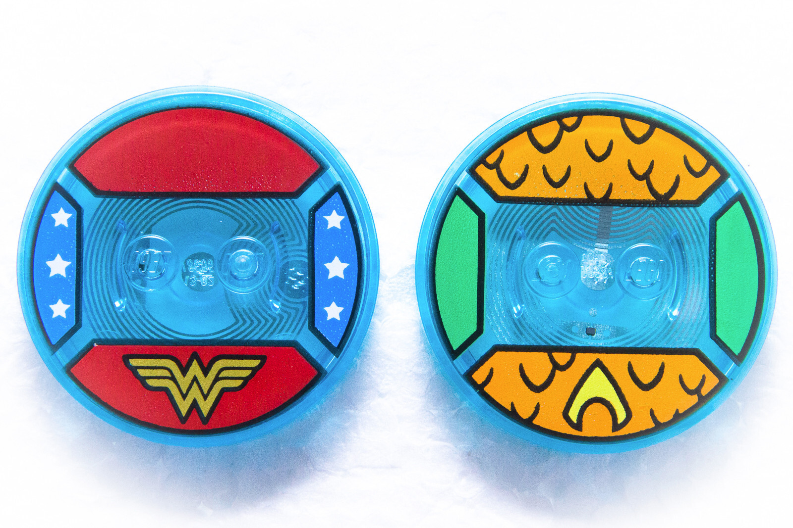 LEGO Dimensions DC Comics WONDER WOMAN & AQUAMAN Character Tag Only | Tested!