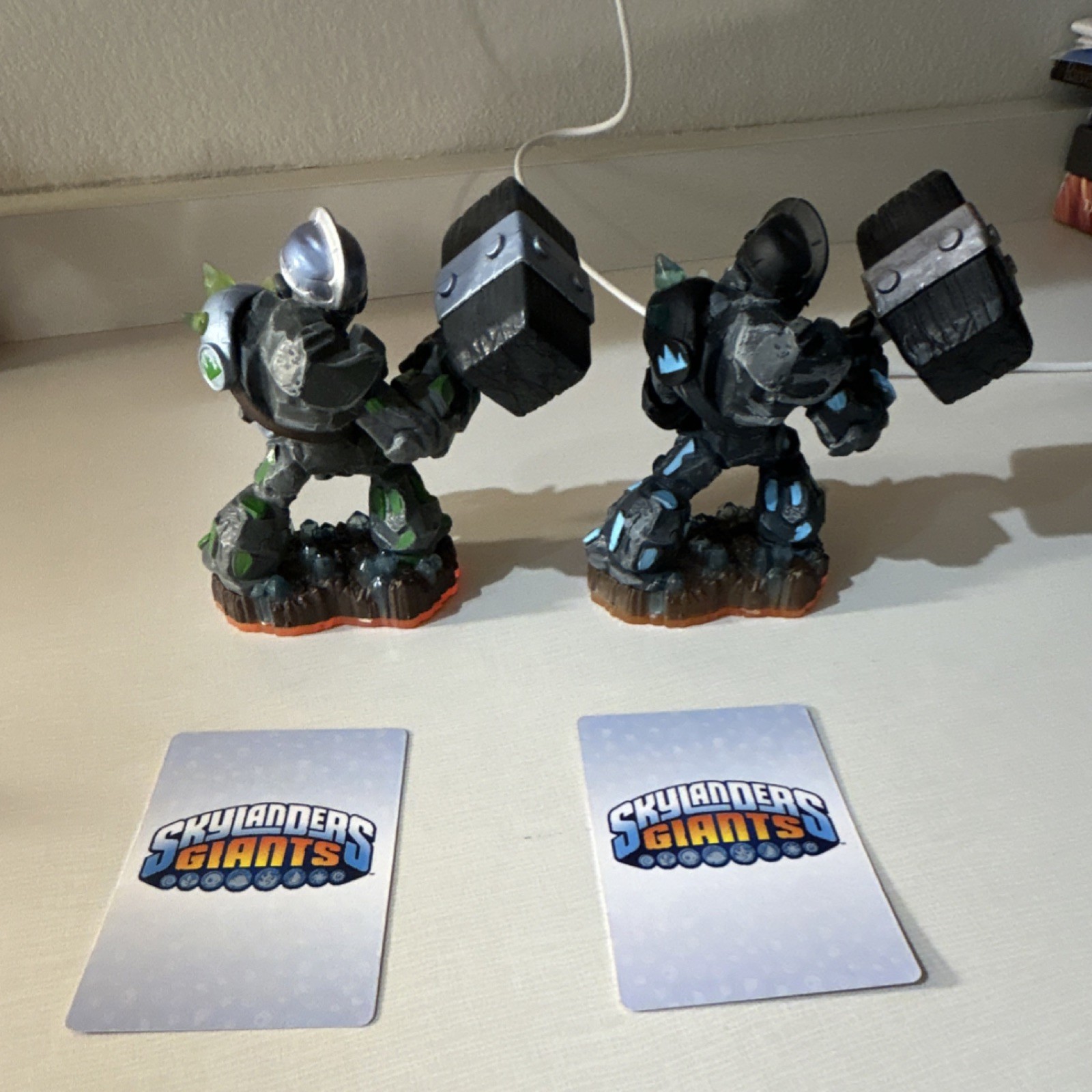 Activision Skylanders Giants Figure Lot Hot Head Swarm Bouncer Crusher Granite