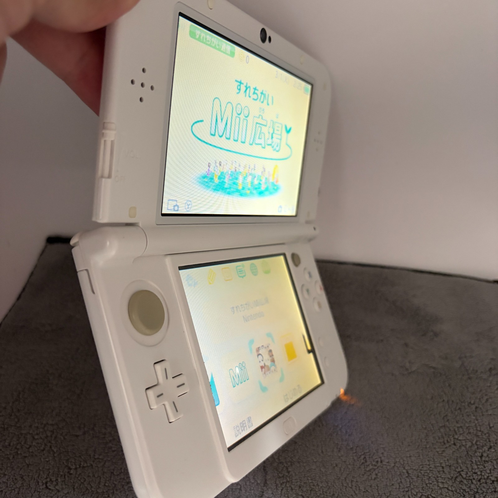 【Excellent5】Nintendo NEW 3DS LL XL Pearl White Game Console From Japan