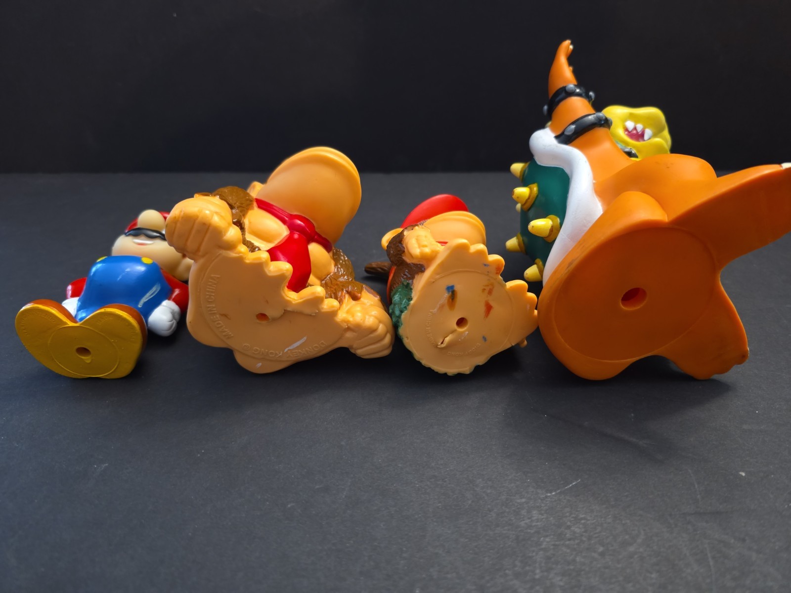 Mario Diddy Donkey Kong Bowser Nintendo Power Magazine Mail Away In Figure Vinyl