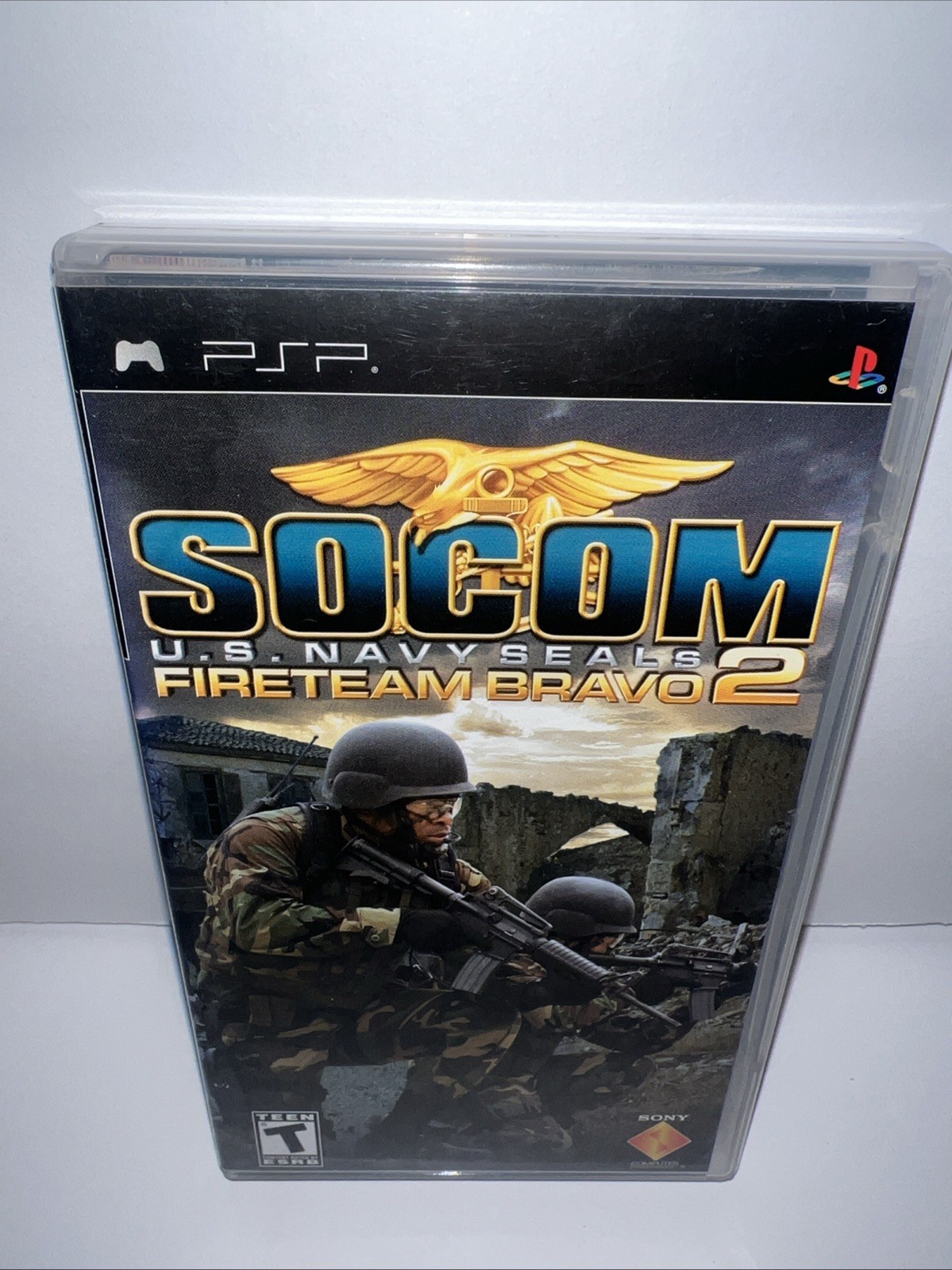 SOCOM U.S. Navy Seals: Fireteam Bravo 2 (Sony PSP, 2006) *CIB*