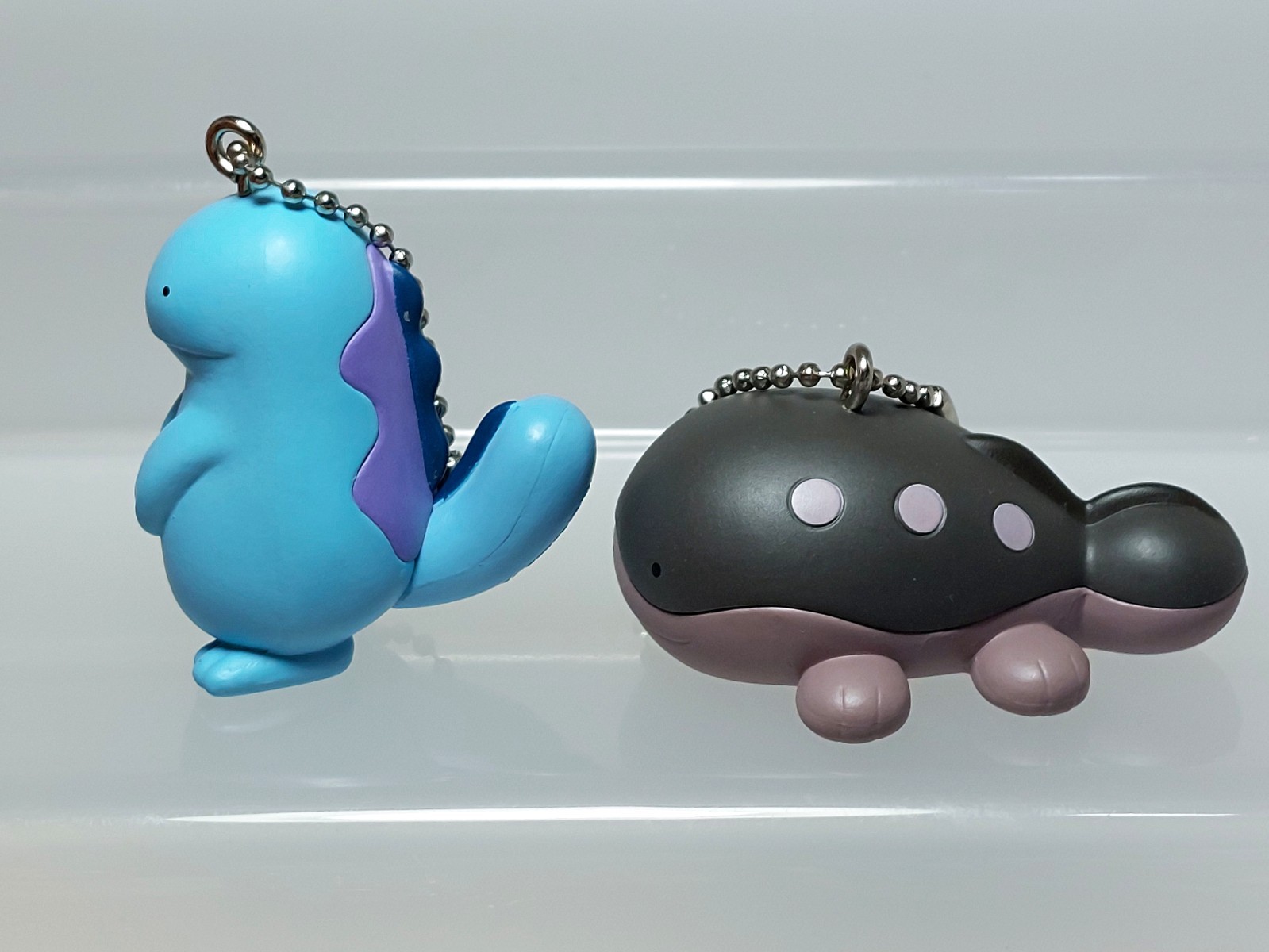 Quagsire Clodsire Pokemon Swing Collection Keychain Figure Bandai P06 0.8-1.5in