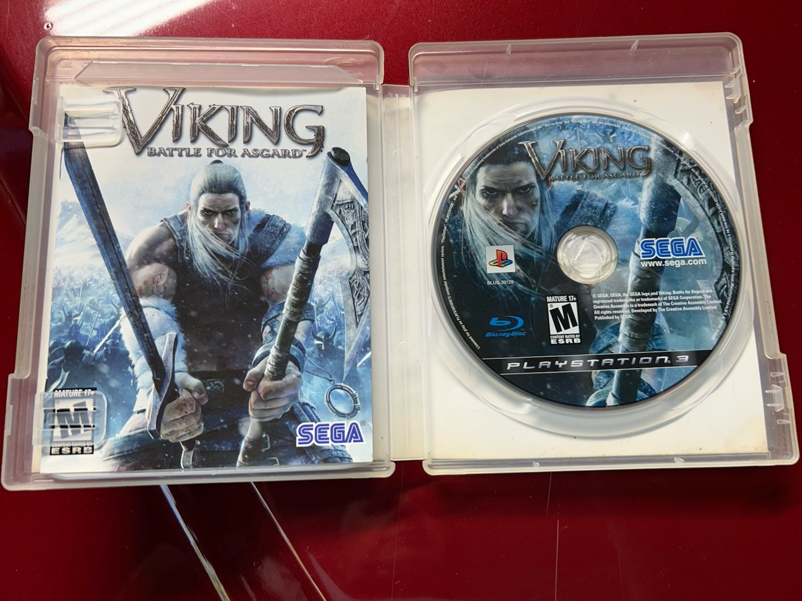 Viking: Battle for Asgard (Sony PlayStation 3, 2008) CIB, Manual – Tested