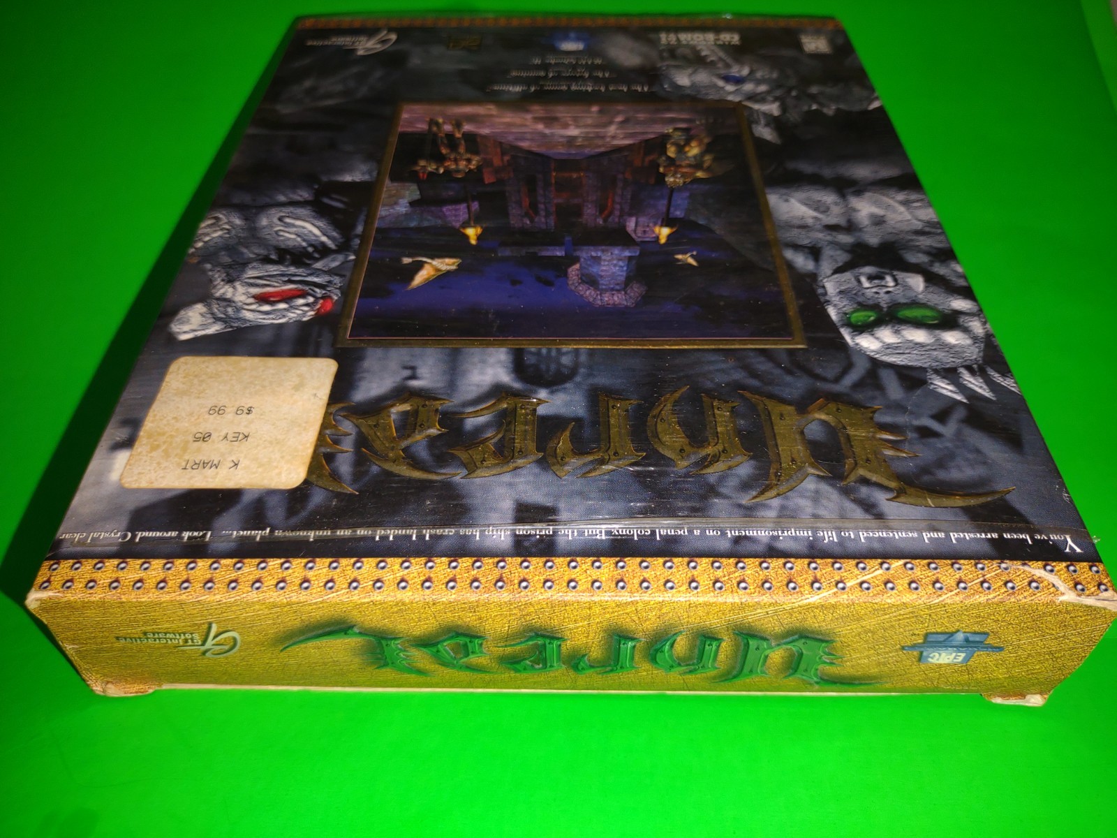 Big Box Unreal Tournament PC CD ROM Game by GT Interactive Non-Shadow Box