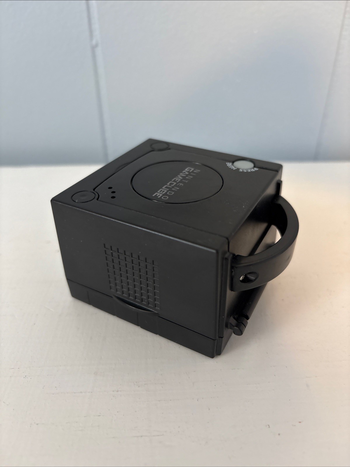 2006 Black Mini Nintendo Game Cube Gummy Candy Box-WORKS-Plays Tune Lights-Up