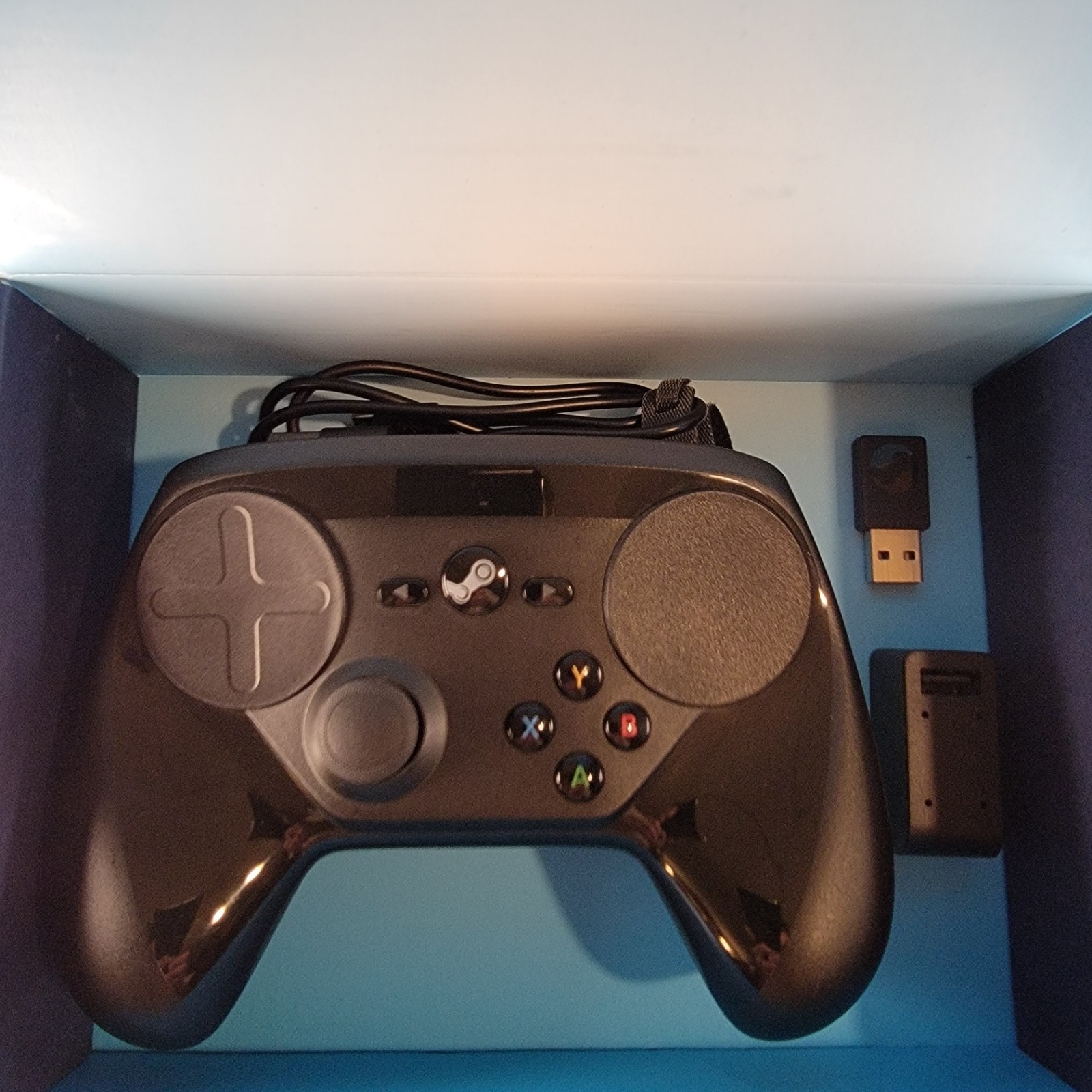 VALVE STEAM CONTROLLER FIRST GEN WIRELESS GAMEPAD PC STEAM LINK USB RECEIVER